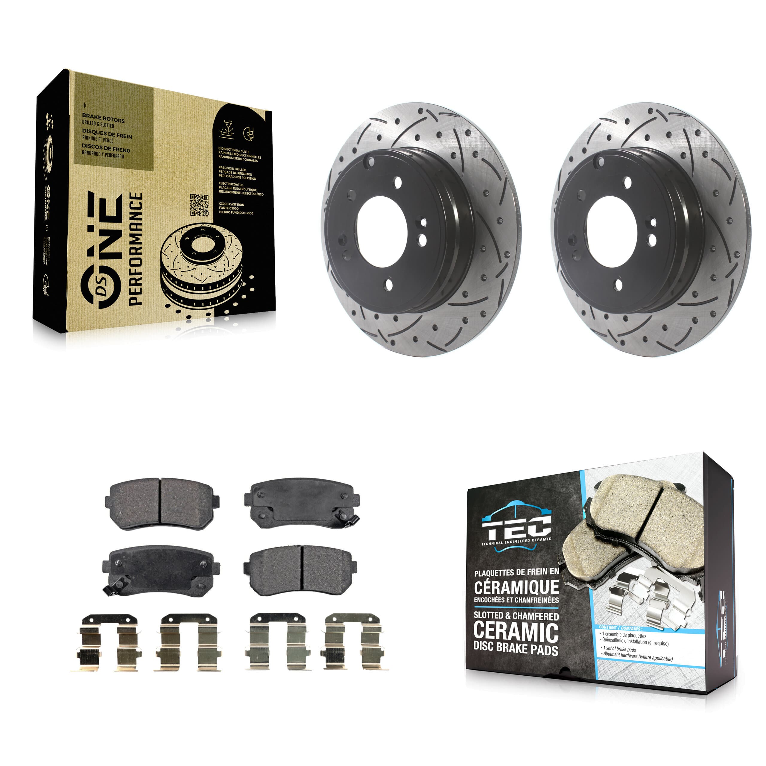 Transit Auto - KDT-100927 - Rear Disc Brake Kits image 1
