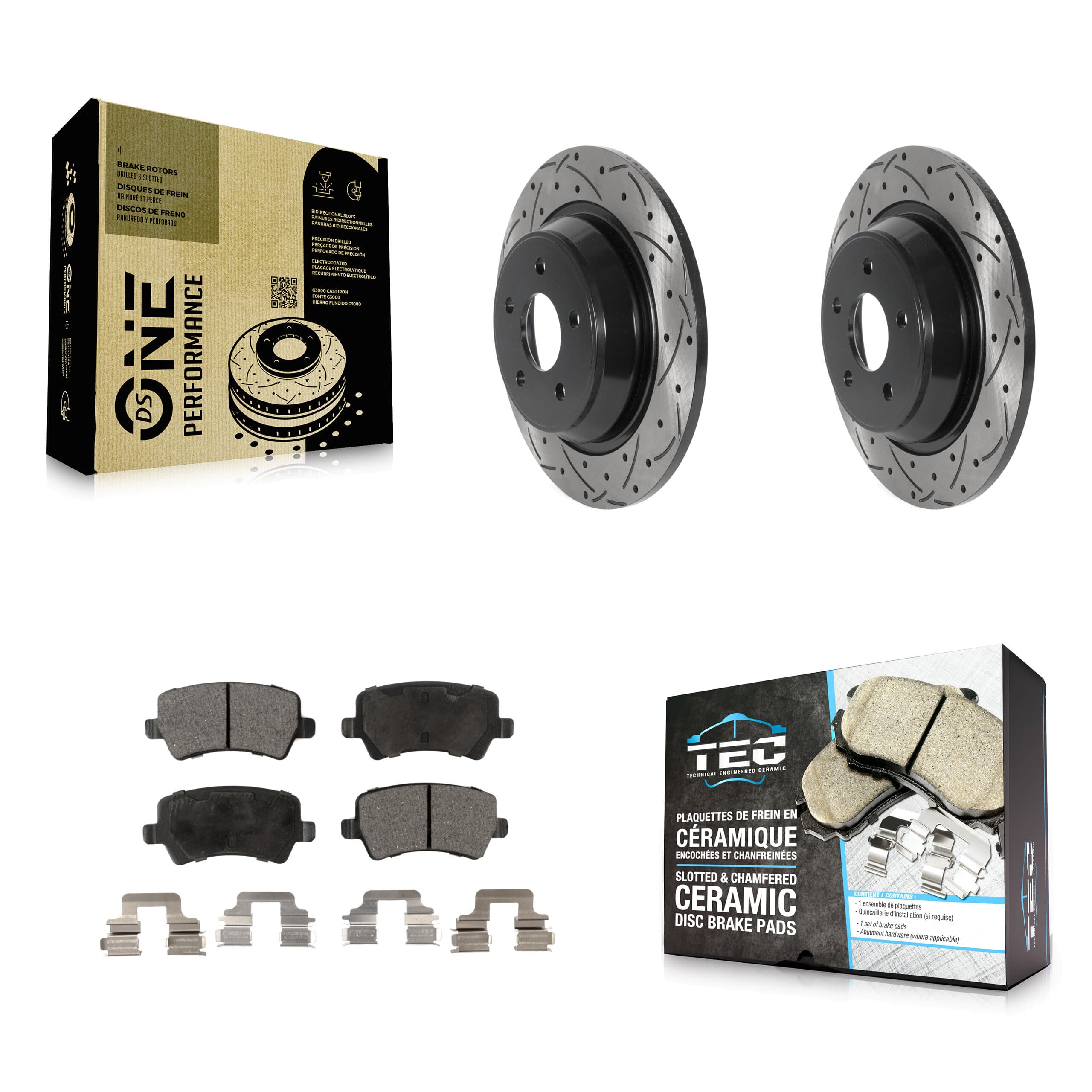 Transit Auto - KDT-100943 - Rear Disc Brake Kits image 1