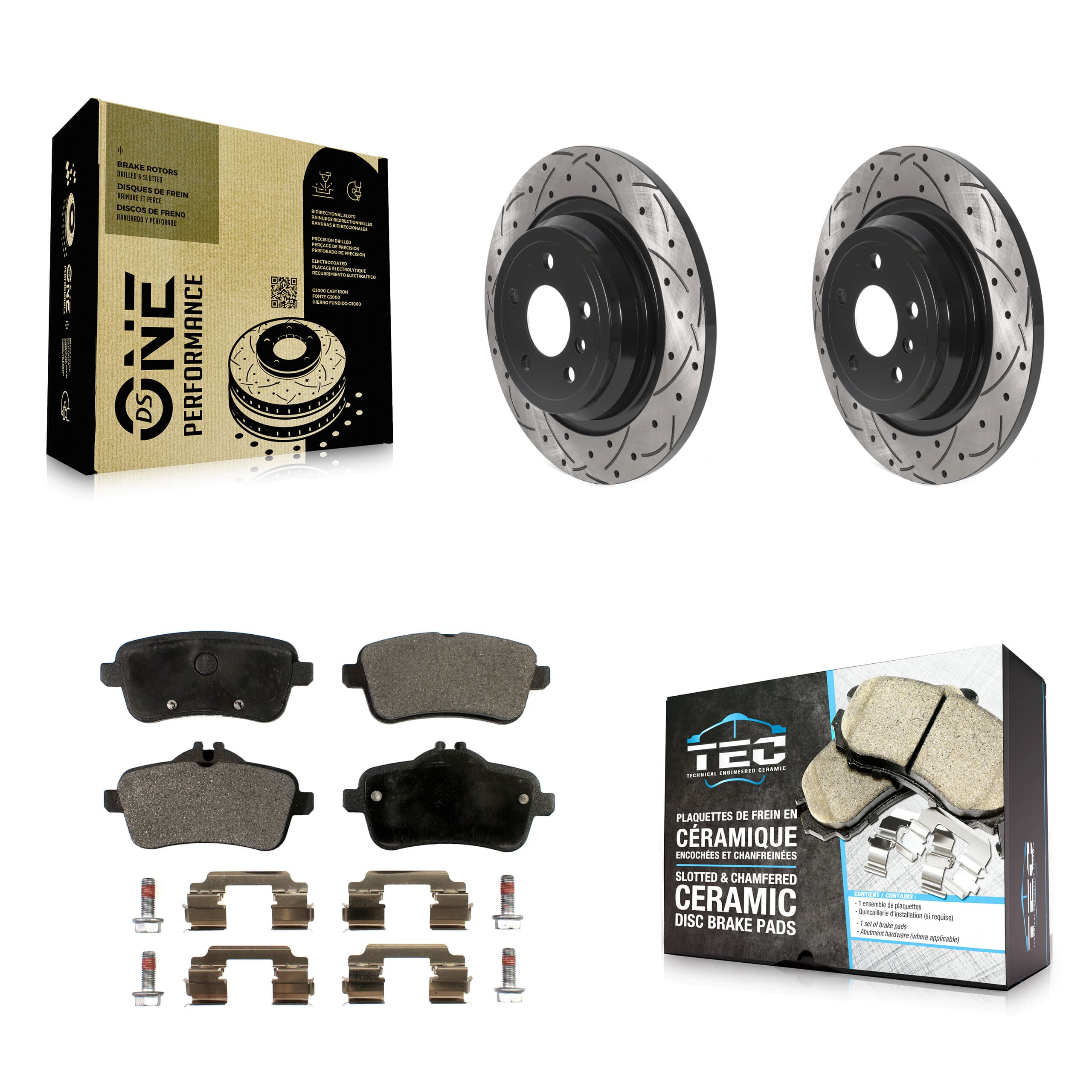 Transit Auto - KDT-100947 - Rear Disc Brake Kits image 1