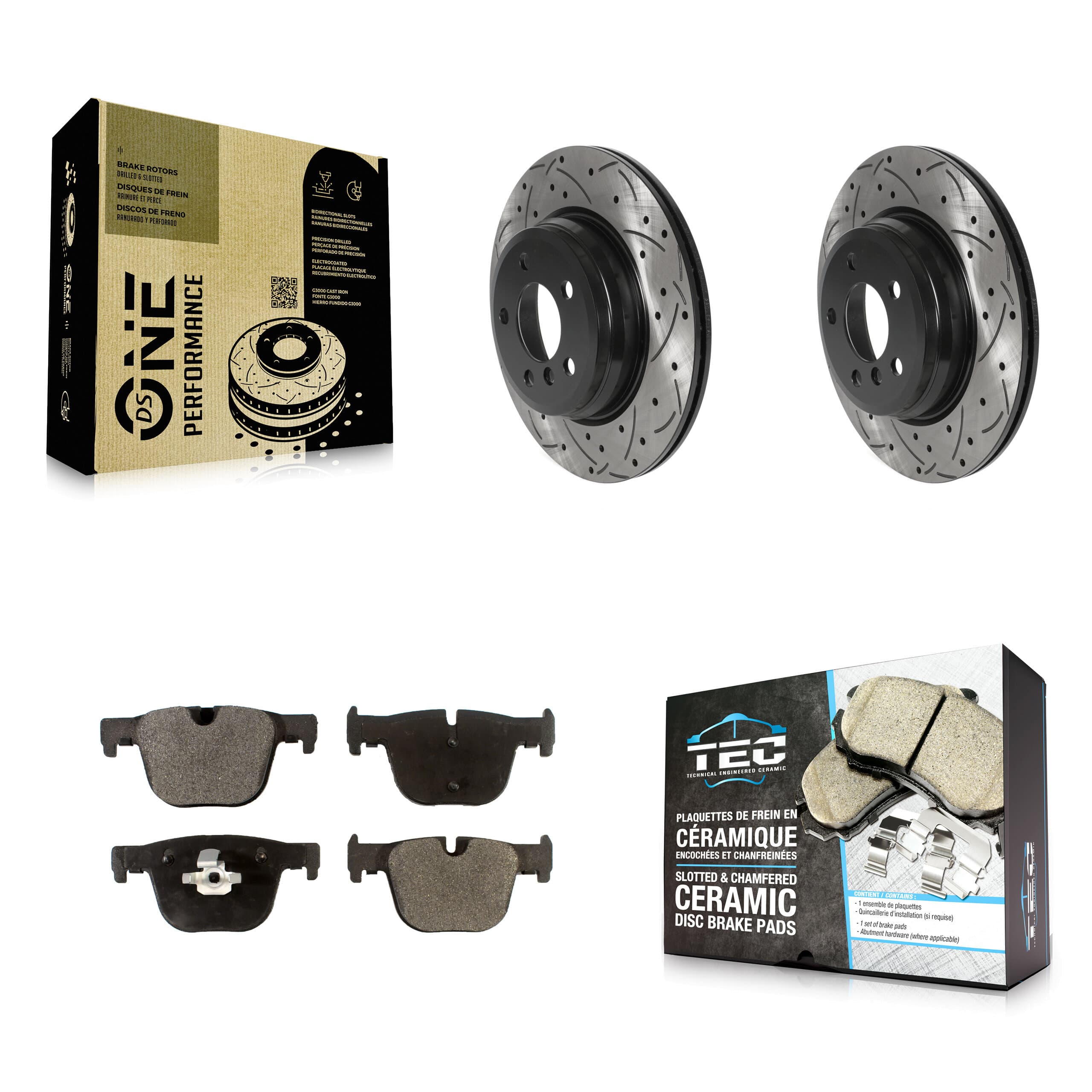 Transit Auto - KDT-100953 - Rear Disc Brake Kits image 1