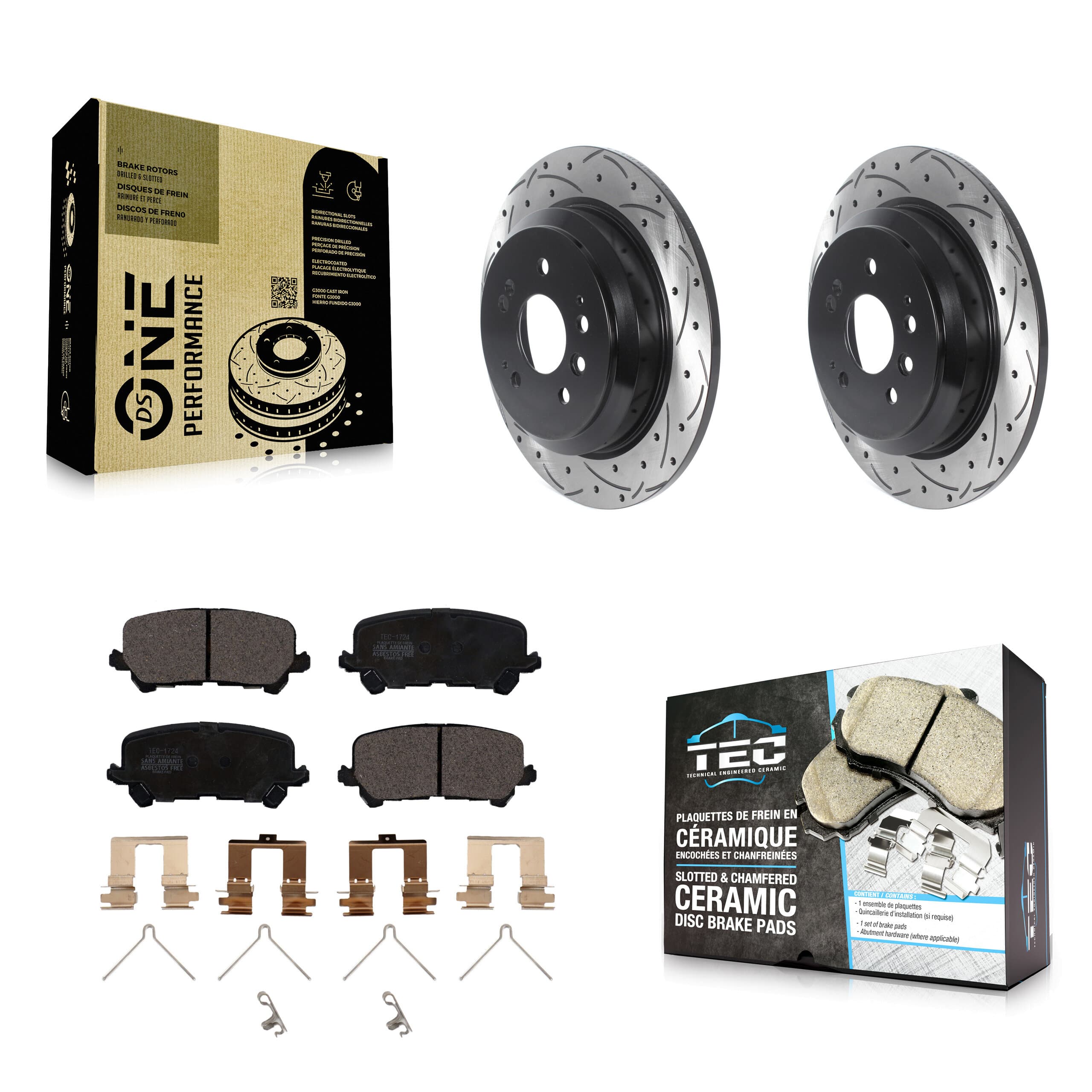 Transit Auto - KDT-100961 - Rear Disc Brake Kits image 1