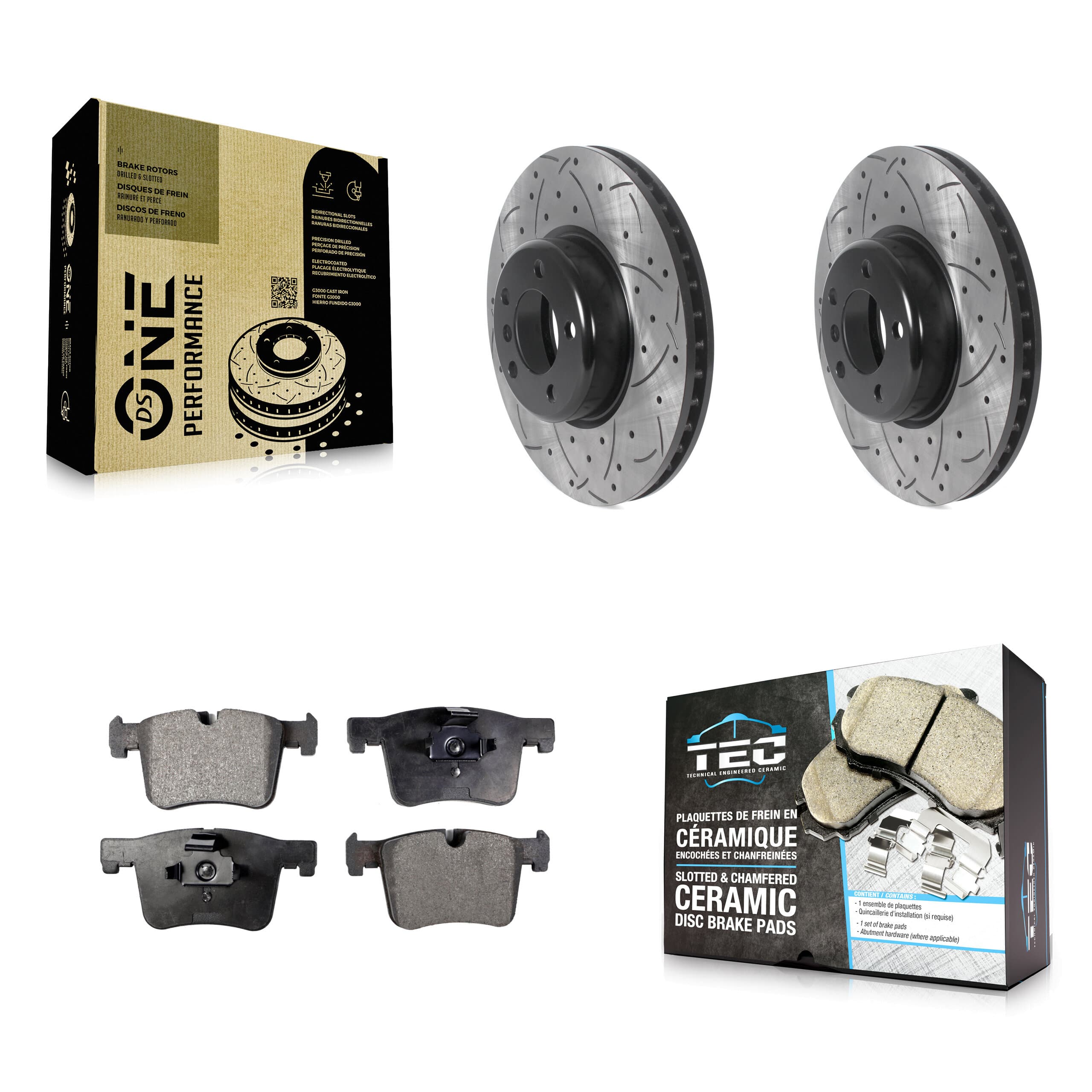 Transit Auto - KDT-100979 - Front Disc Brake Kits image 1