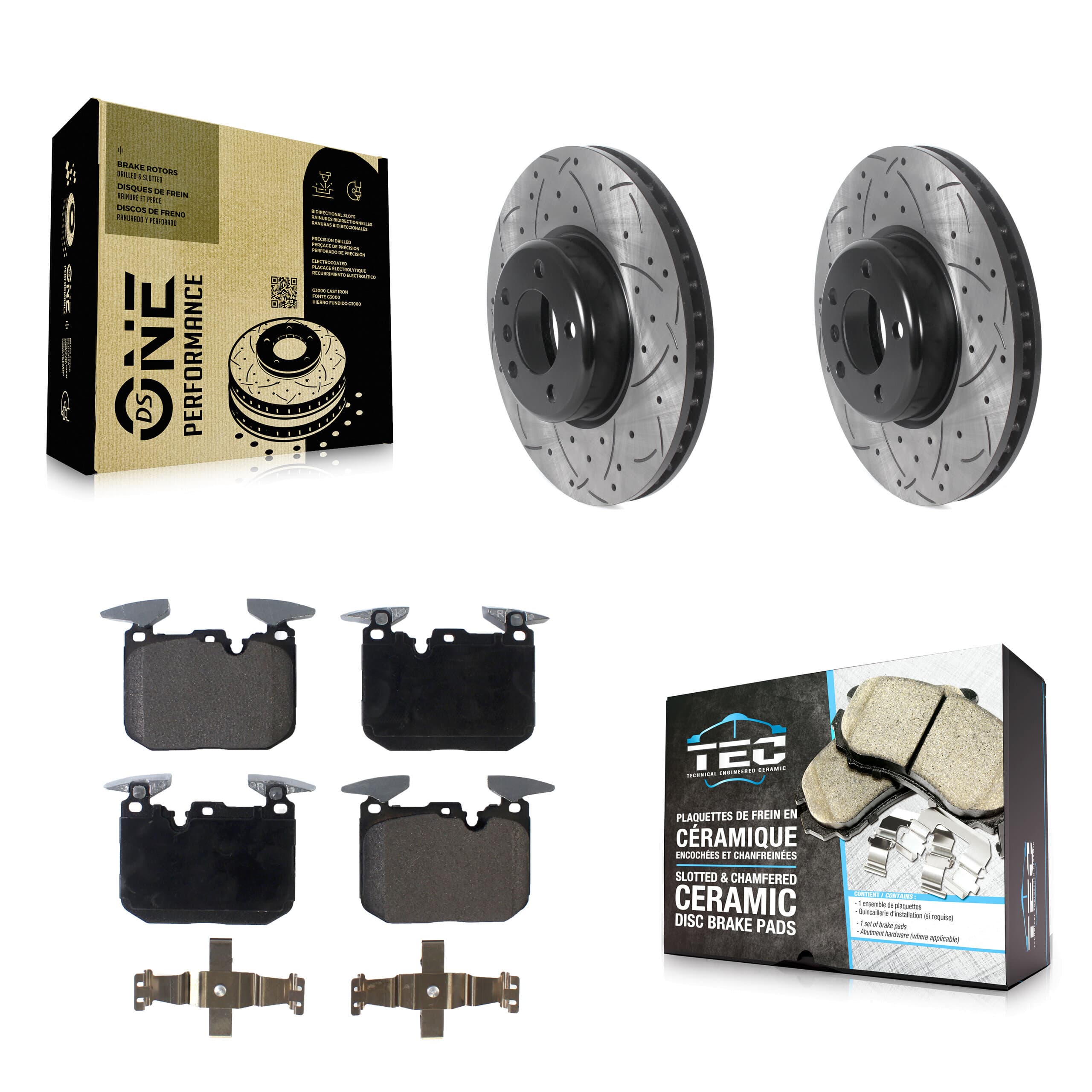 Transit Auto - KDT-100987 - Front Disc Brake Kits image 1