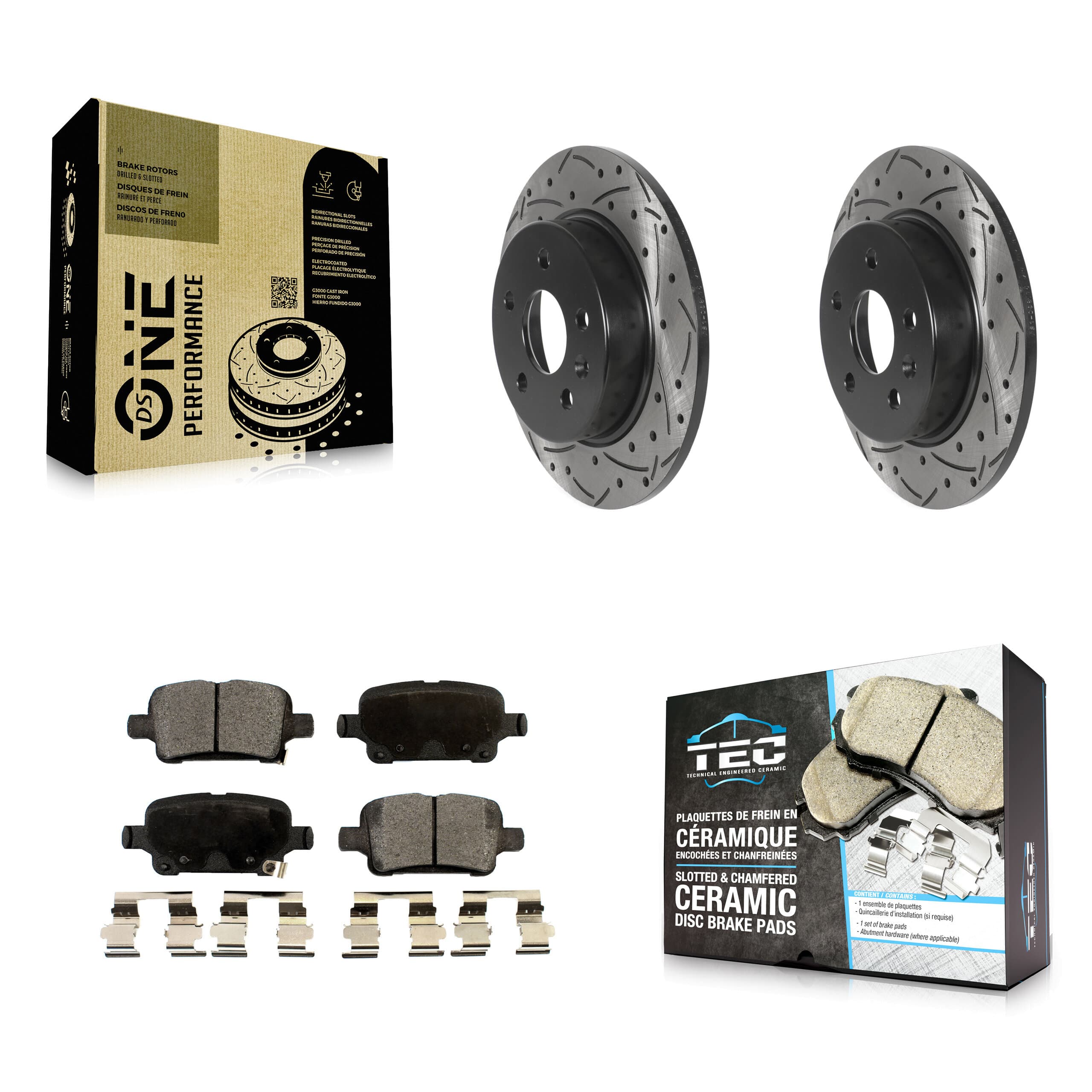 Transit Auto - KDT-101007 - Rear Disc Brake Kits image 1