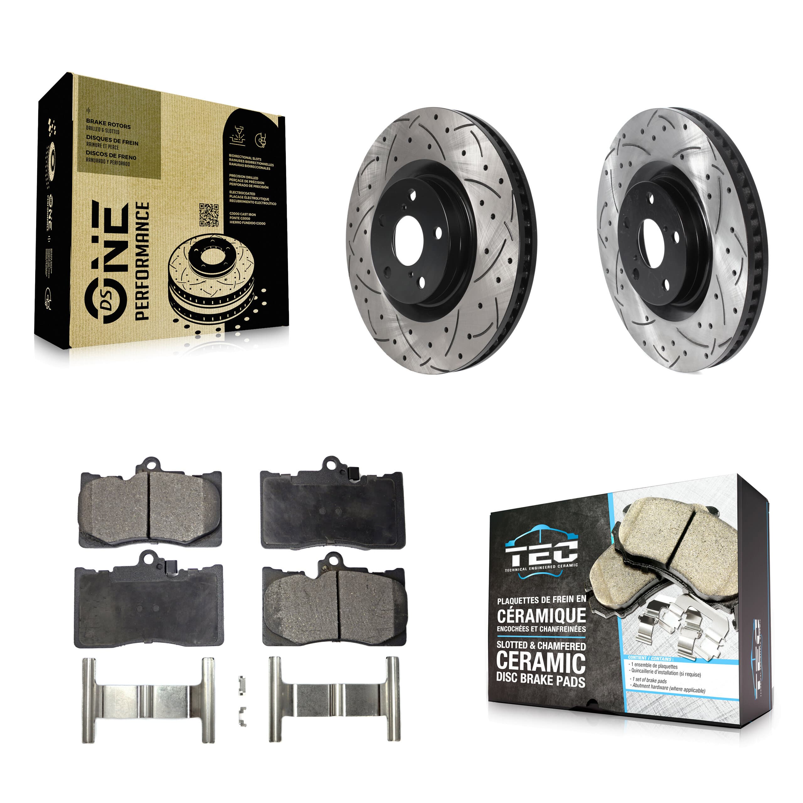 Transit Auto - KDT-101019 - Front Disc Brake Kits image 1