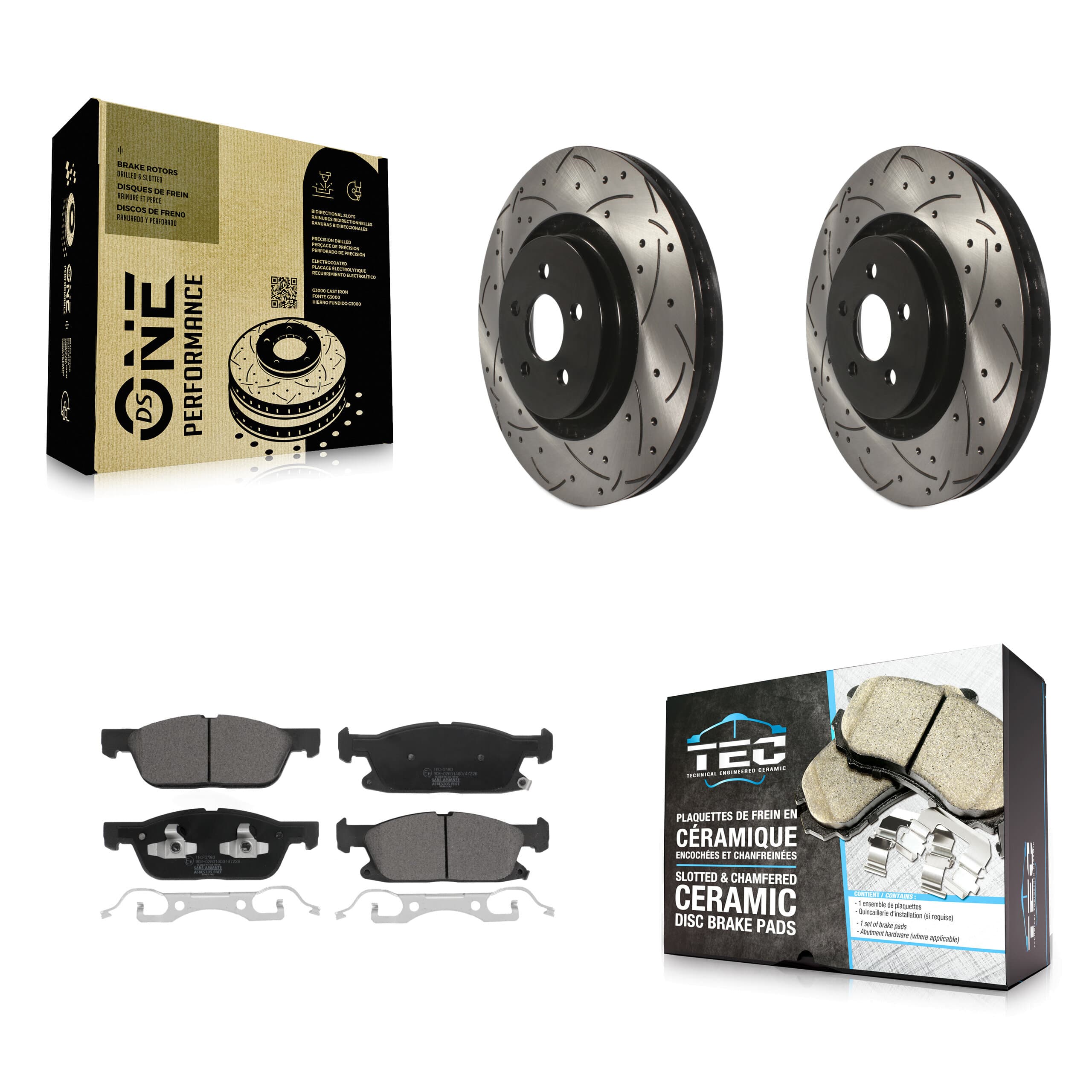 Transit Auto - KDT-101073 - Front Disc Brake Kits image 1