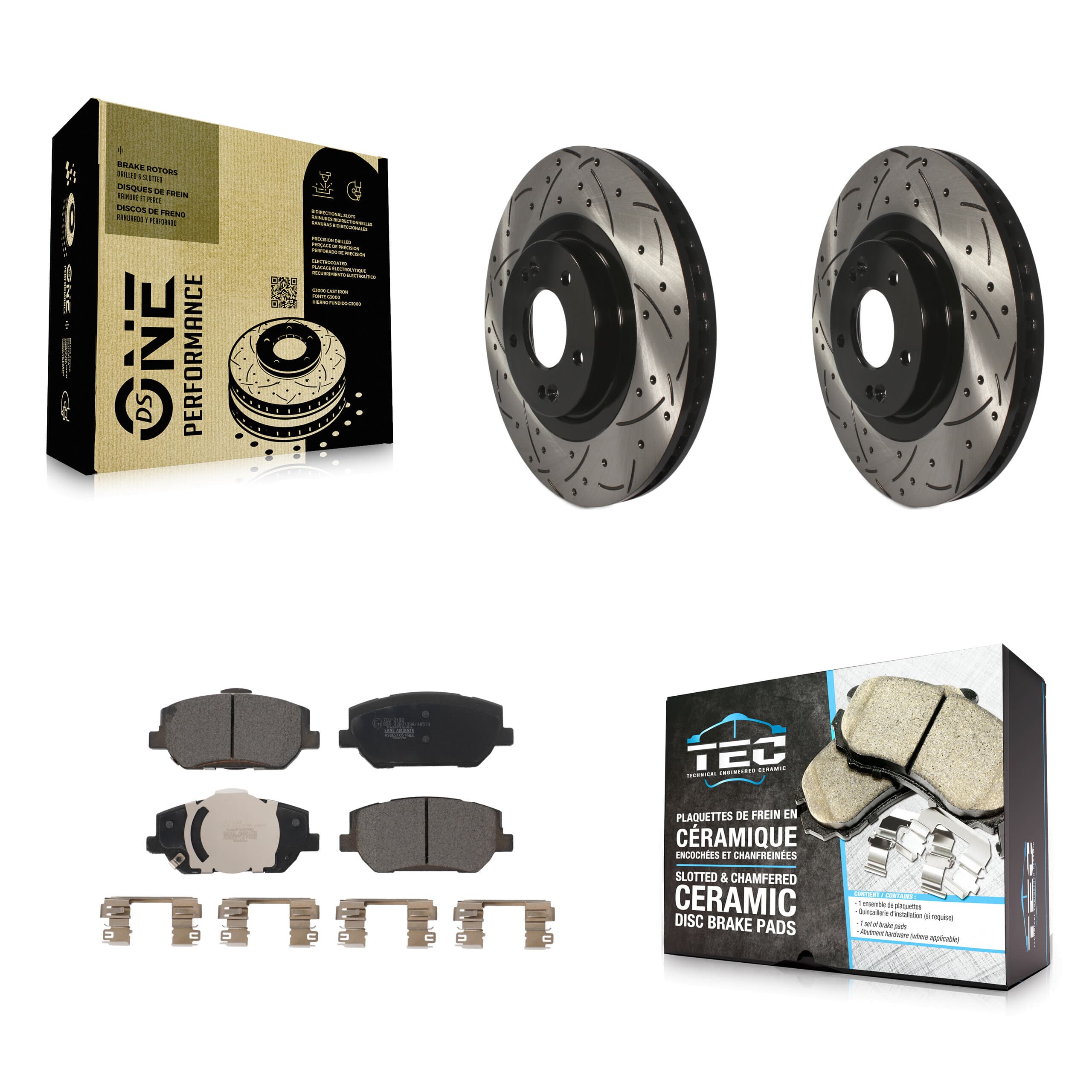 Transit Auto - KDT-101075 - Front Disc Brake Kits image 1