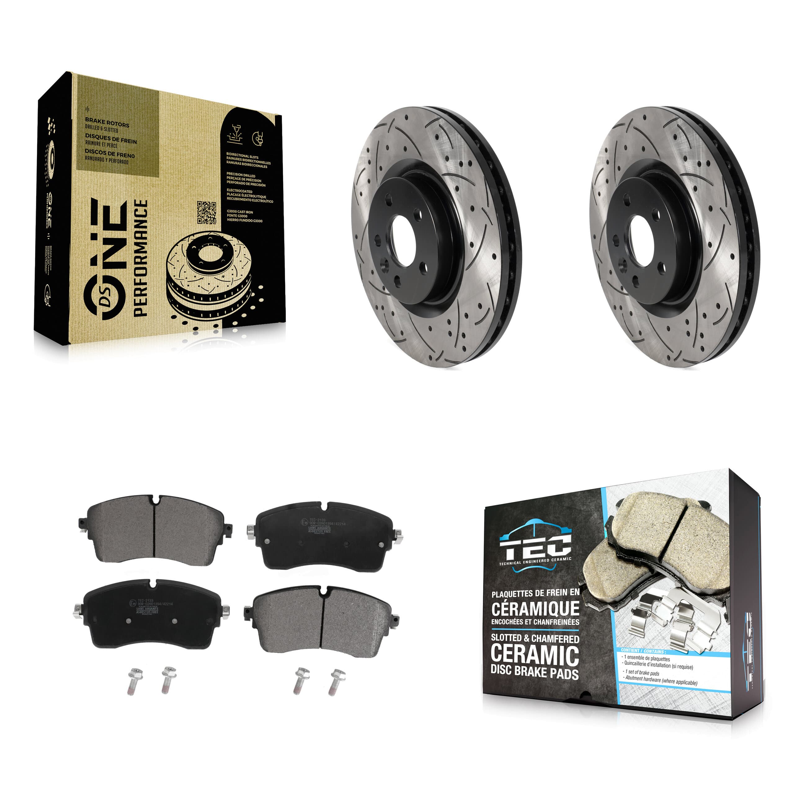 Transit Auto - KDT-101077 - Front Disc Brake Kits image 1