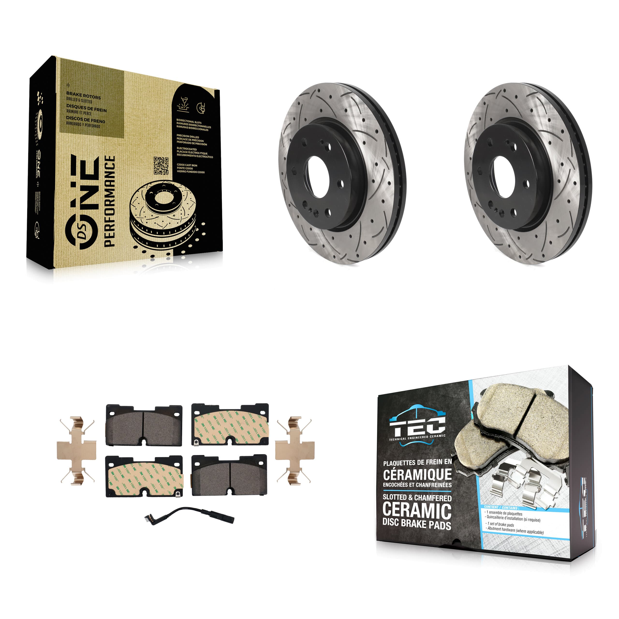 Transit Auto - KDT-101079 - Front Disc Brake Kits image 1