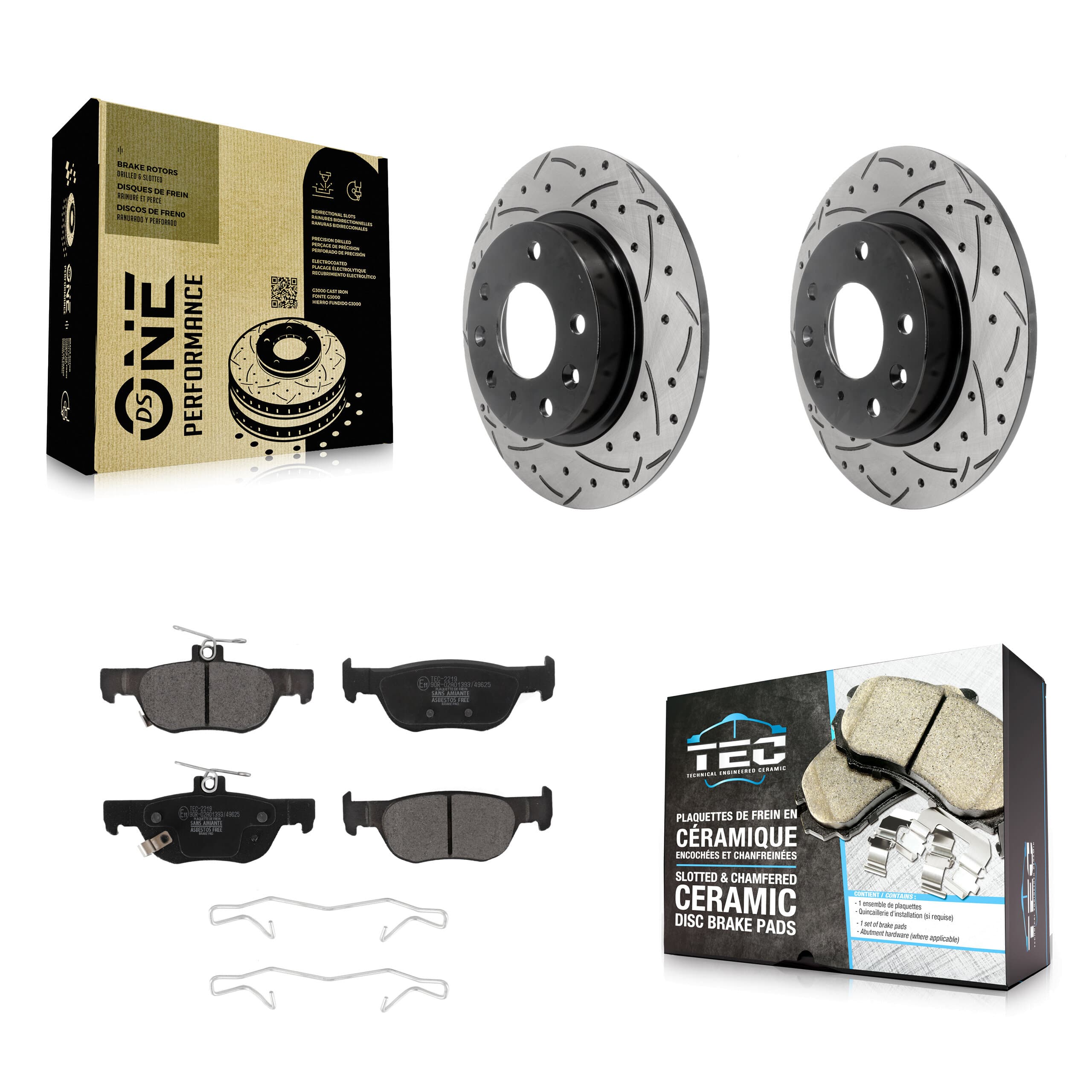 Transit Auto - KDT-101102 - Rear Disc Brake Kits image 1