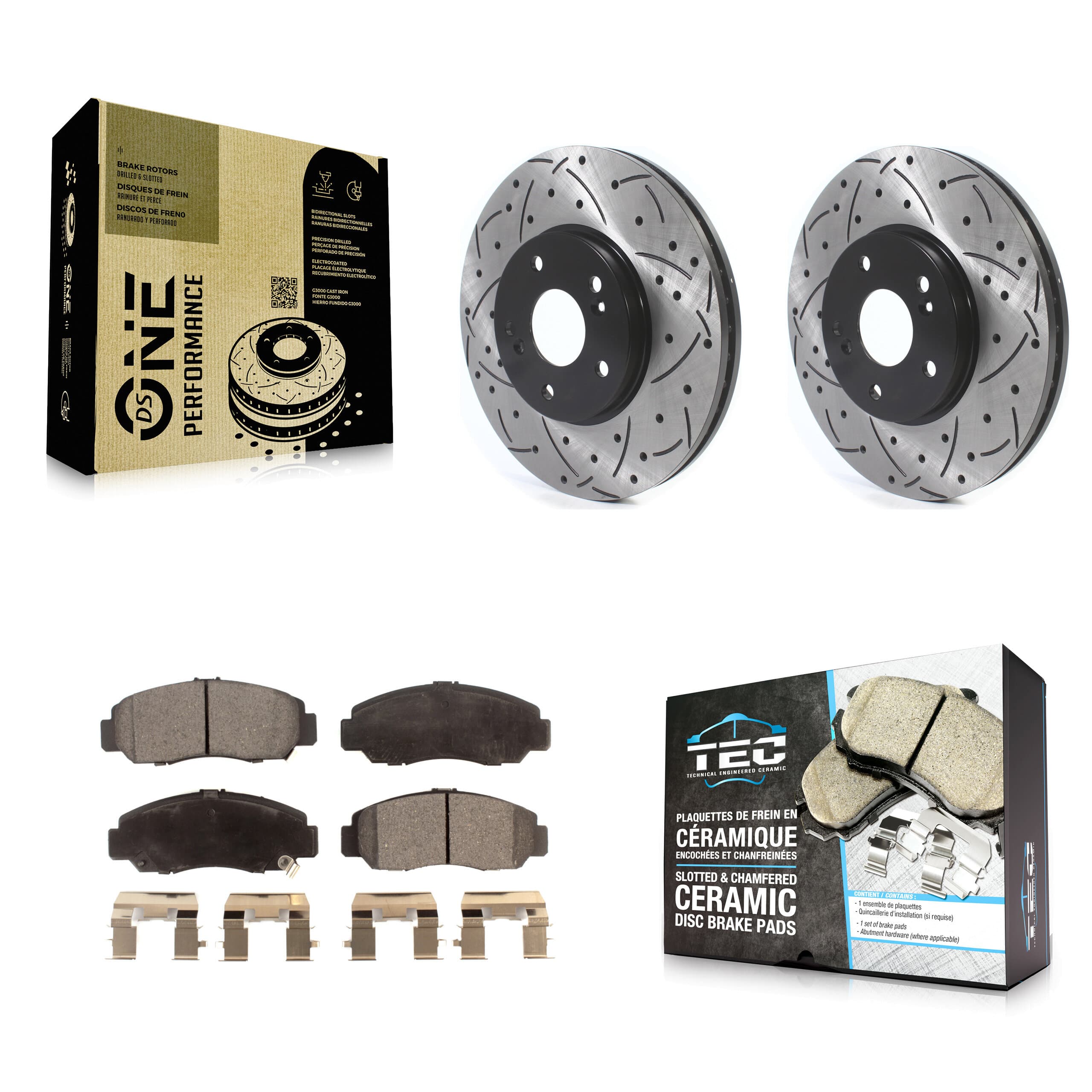 Transit Auto - KDT-101105 - Front Disc Brake Kits image 1