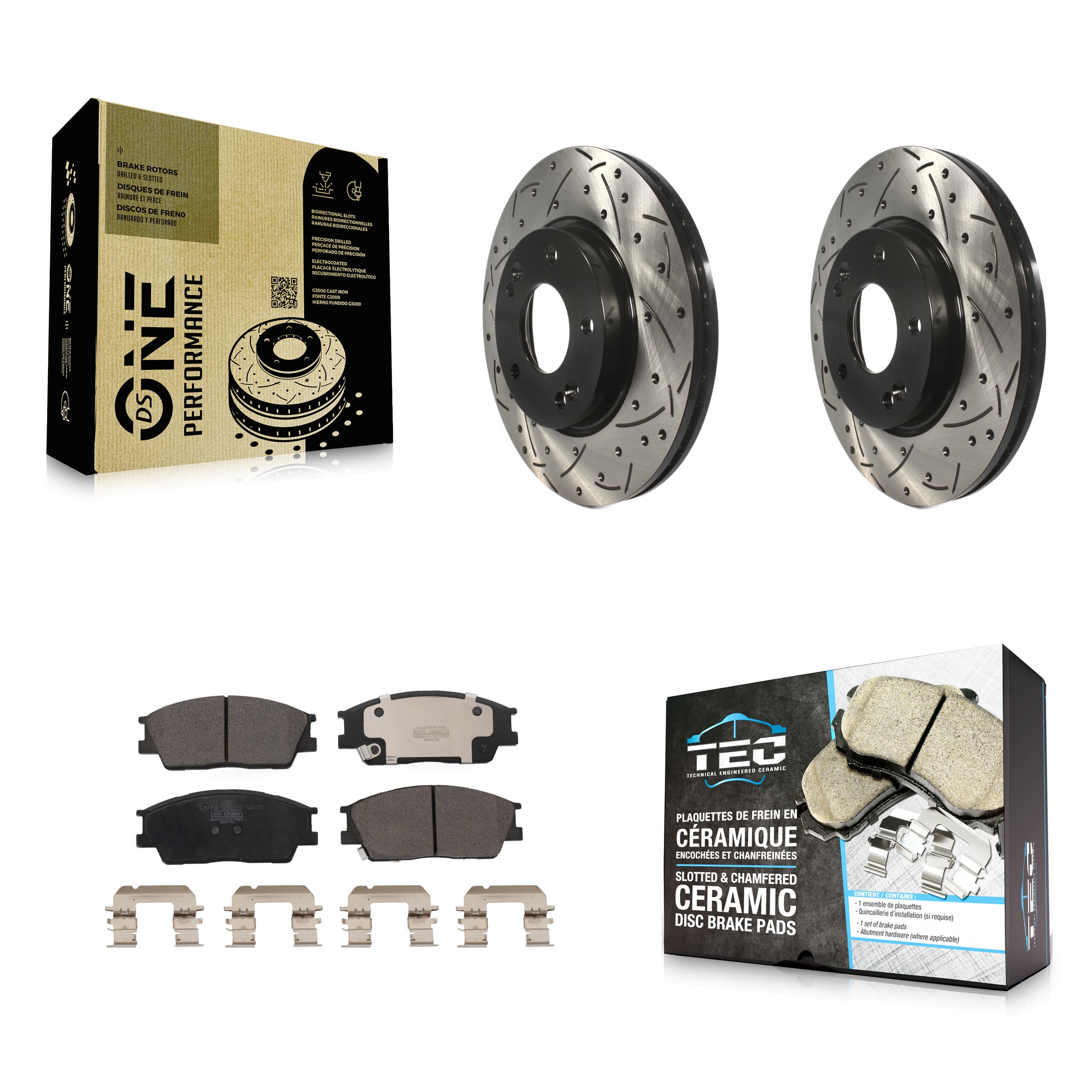Transit Auto - KDT-101114 - Front Disc Brake Kits image 1