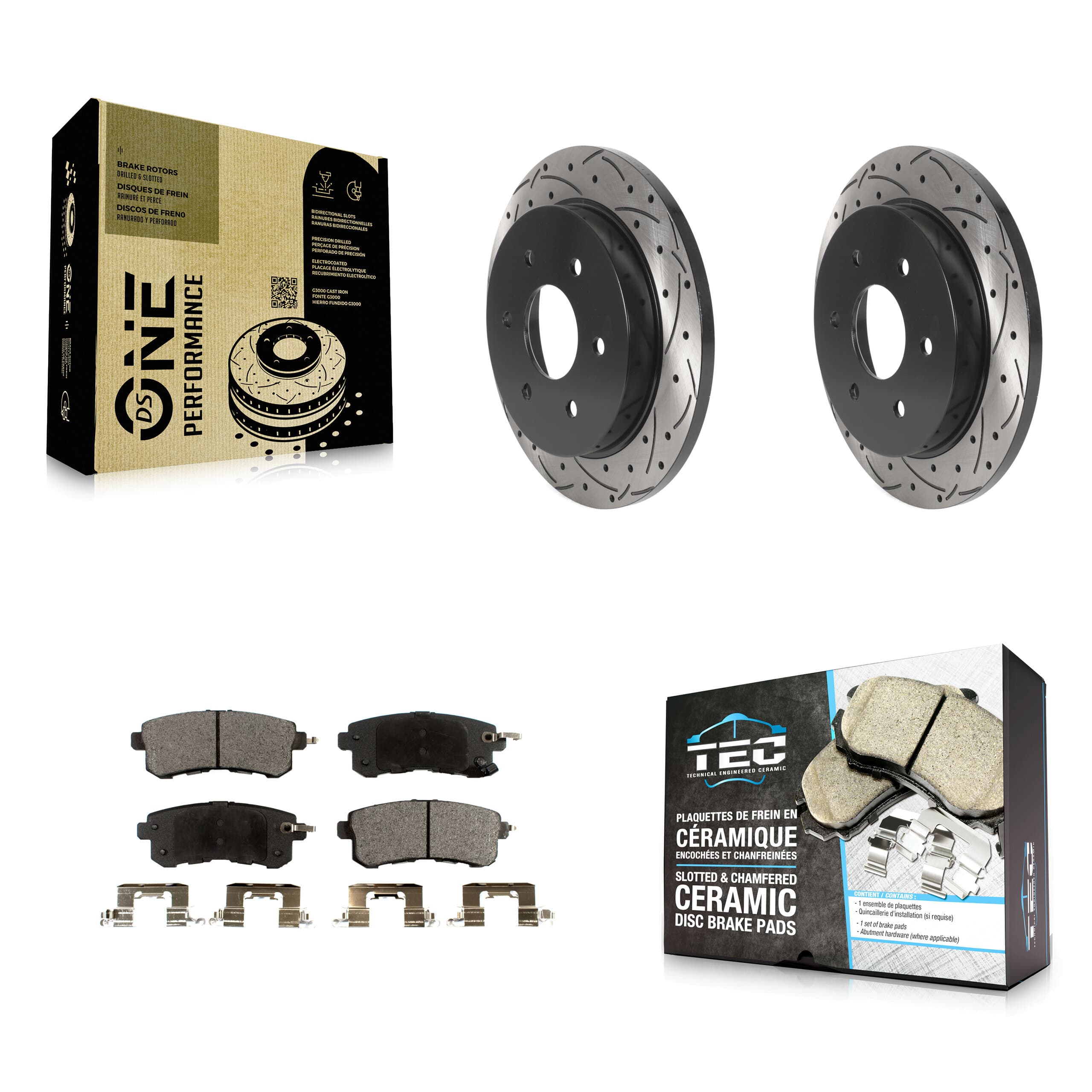 Transit Auto - KDT-101134 - Rear Disc Brake Kits image 1