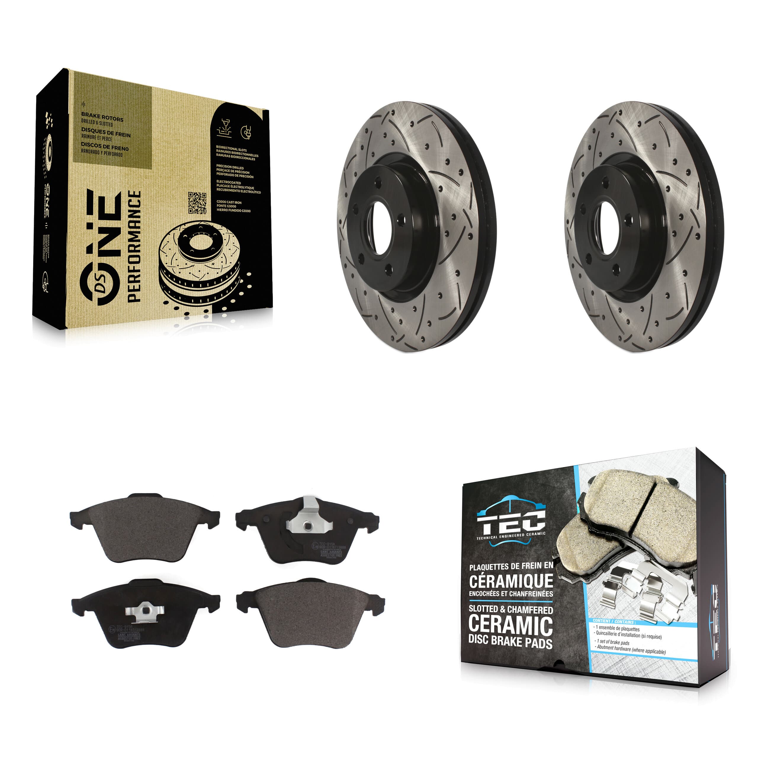 Transit Auto - KDT-101137 - Front Disc Brake Kits image 1