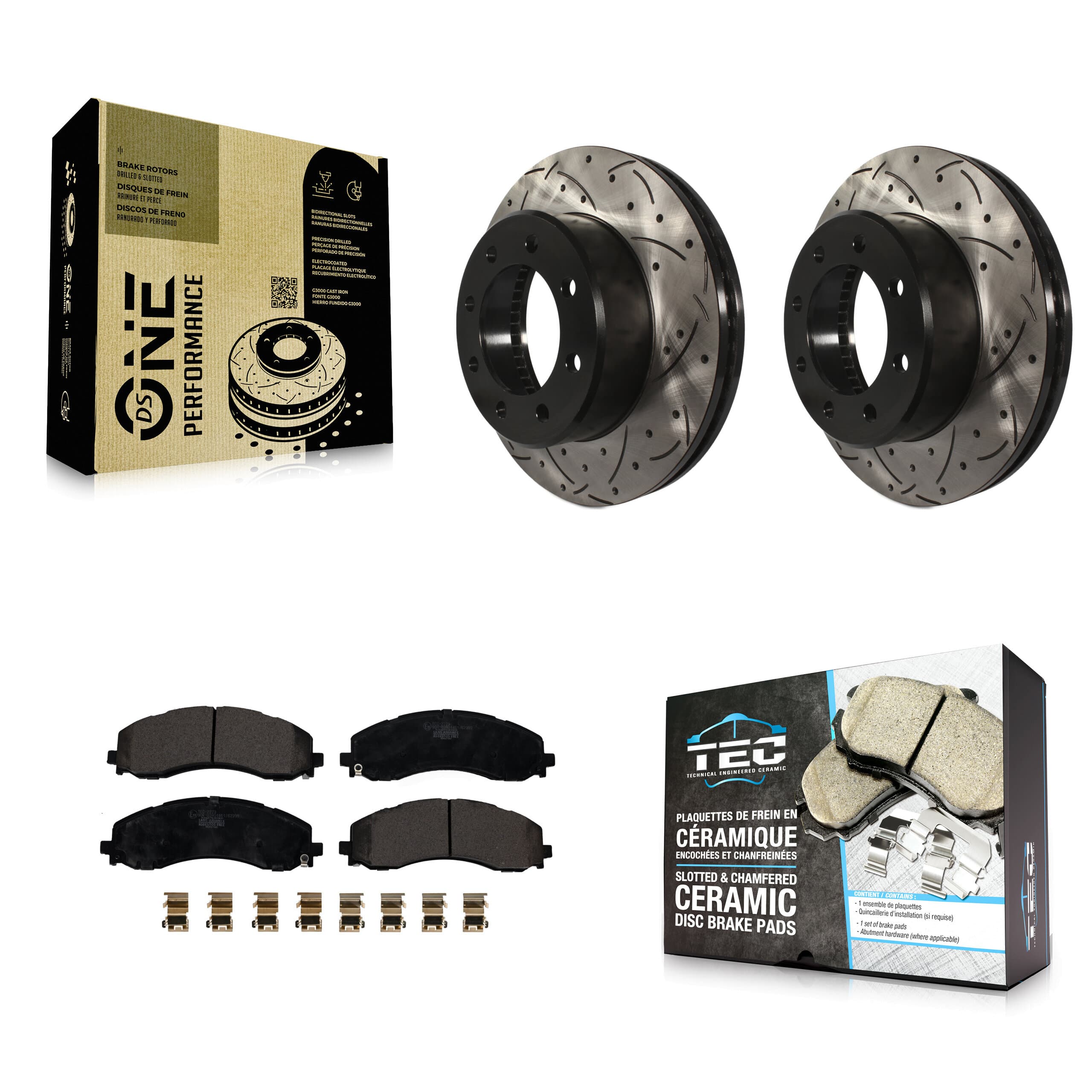 Transit Auto - KDT-101138 - Front Disc Brake Kits image 1