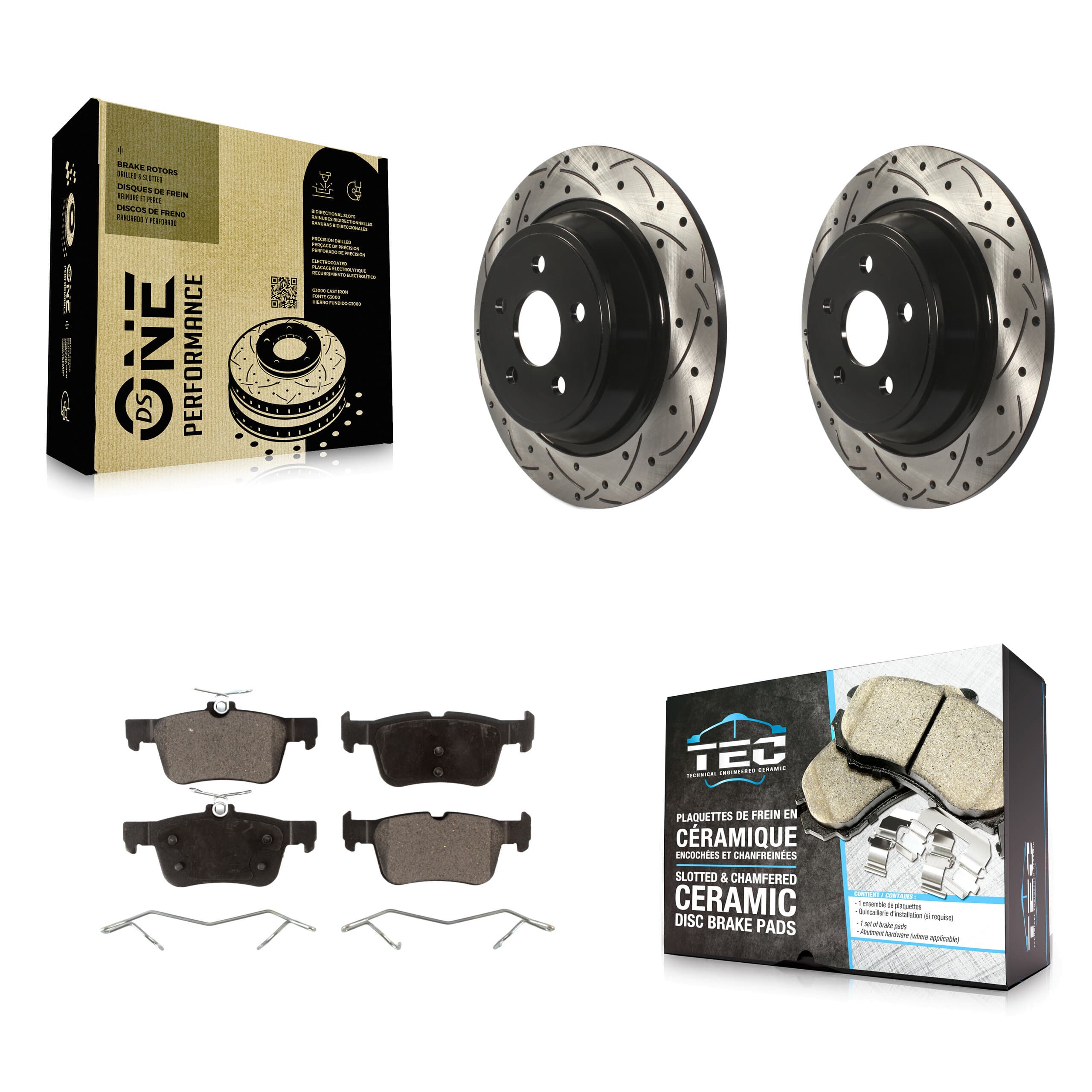 Transit Auto - KDT-101162 - Rear Disc Brake Kits image 1
