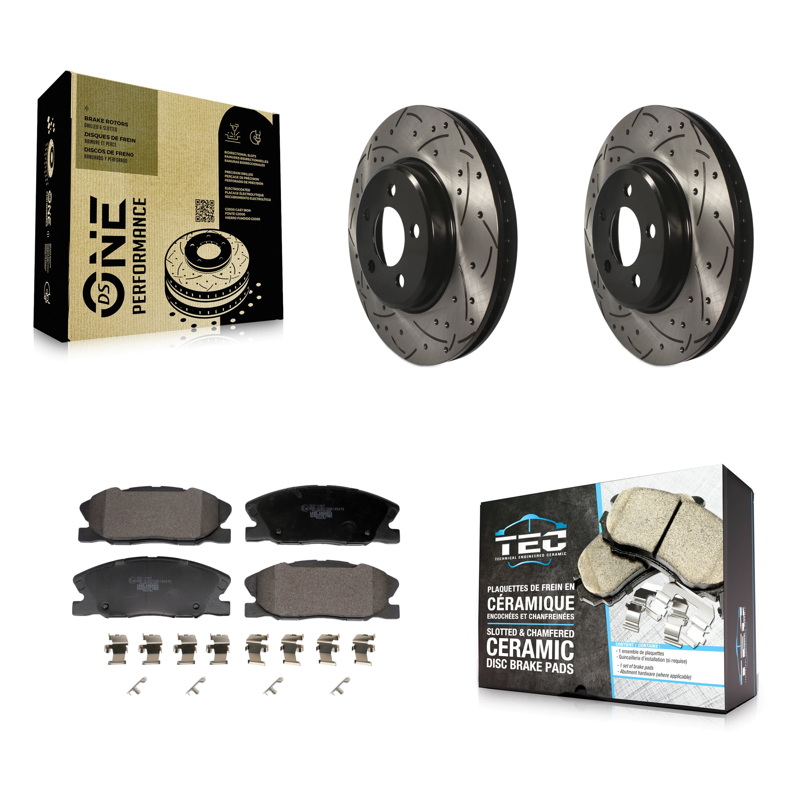 Transit Auto - KDT-101207 - Front Disc Brake Kits image 1