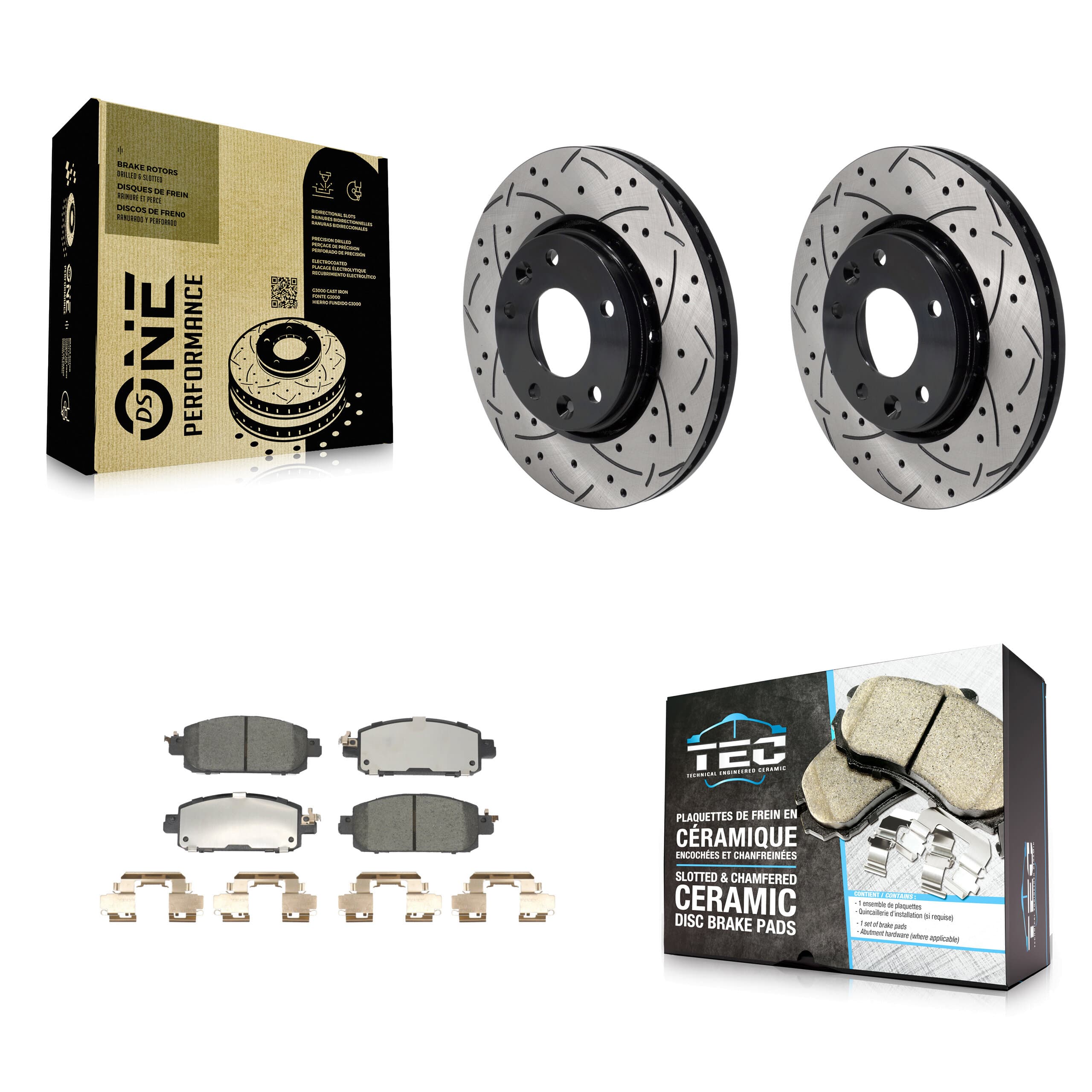 Transit Auto - KDT-101242 - Front Disc Brake Kits image 1