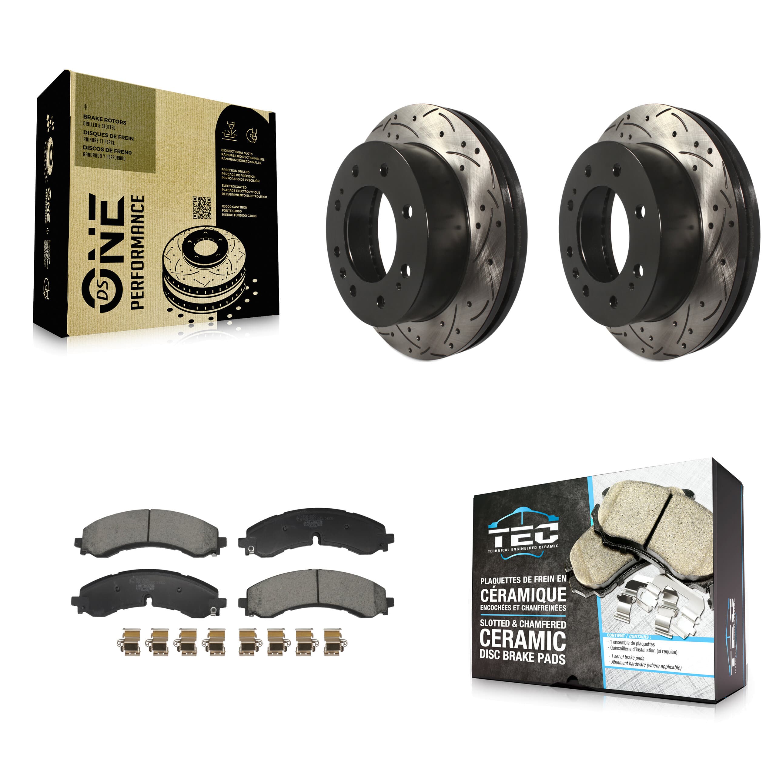 Transit Auto - KDT-101251 - Front Disc Brake Kits image 1