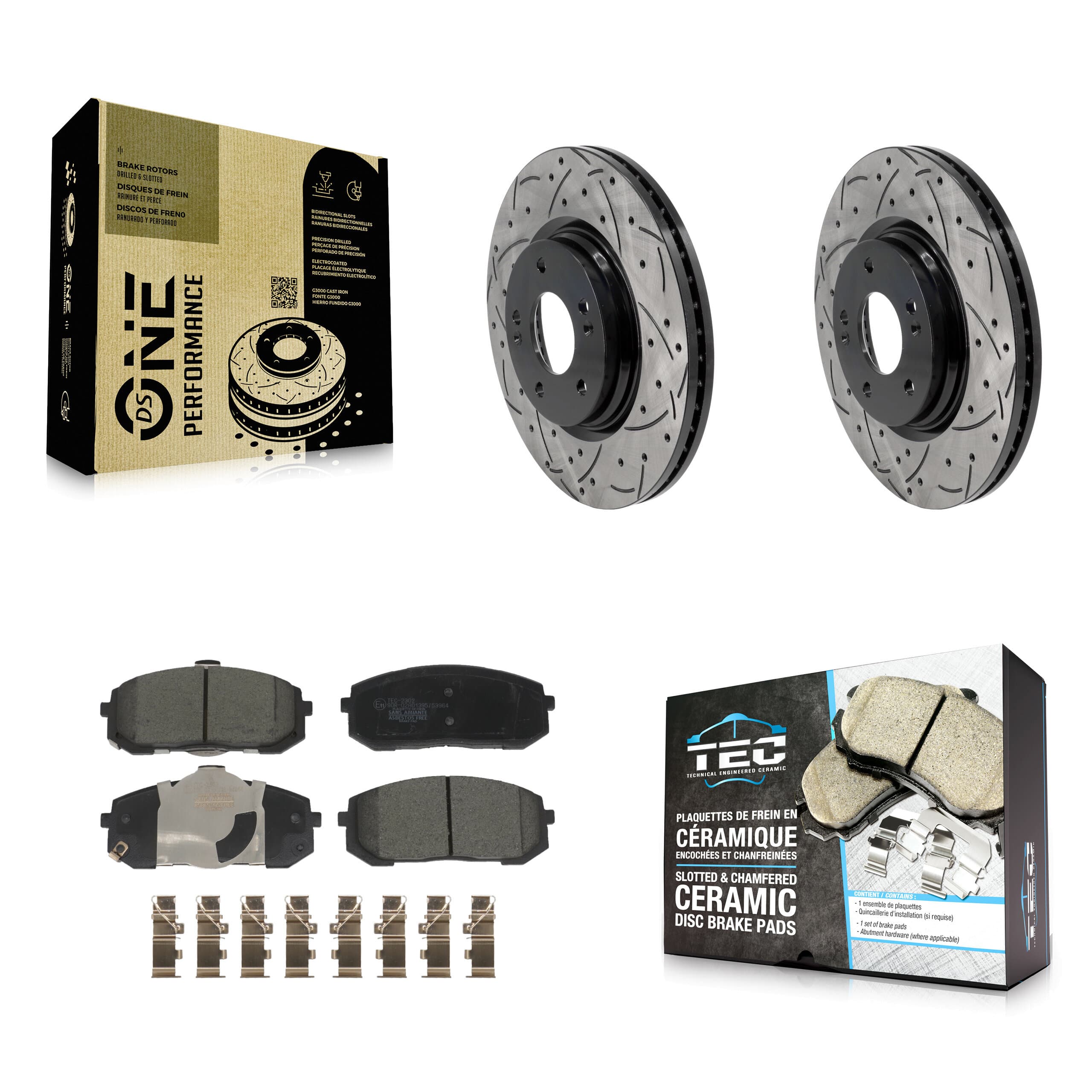 Transit Auto - KDT-101252 - Front Disc Brake Kits image 1