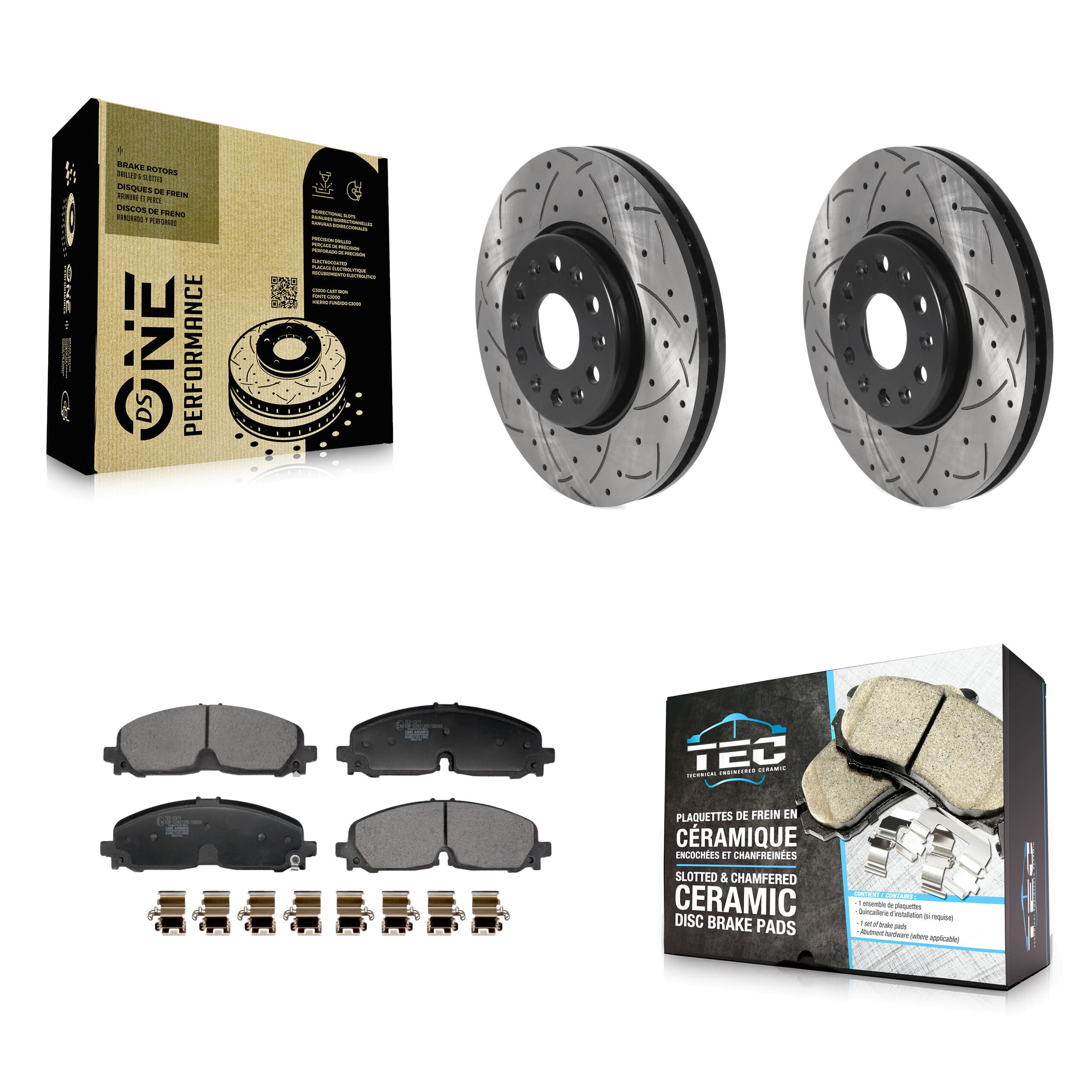 Transit Auto - KDT-101253 - Front Disc Brake Kits image 1