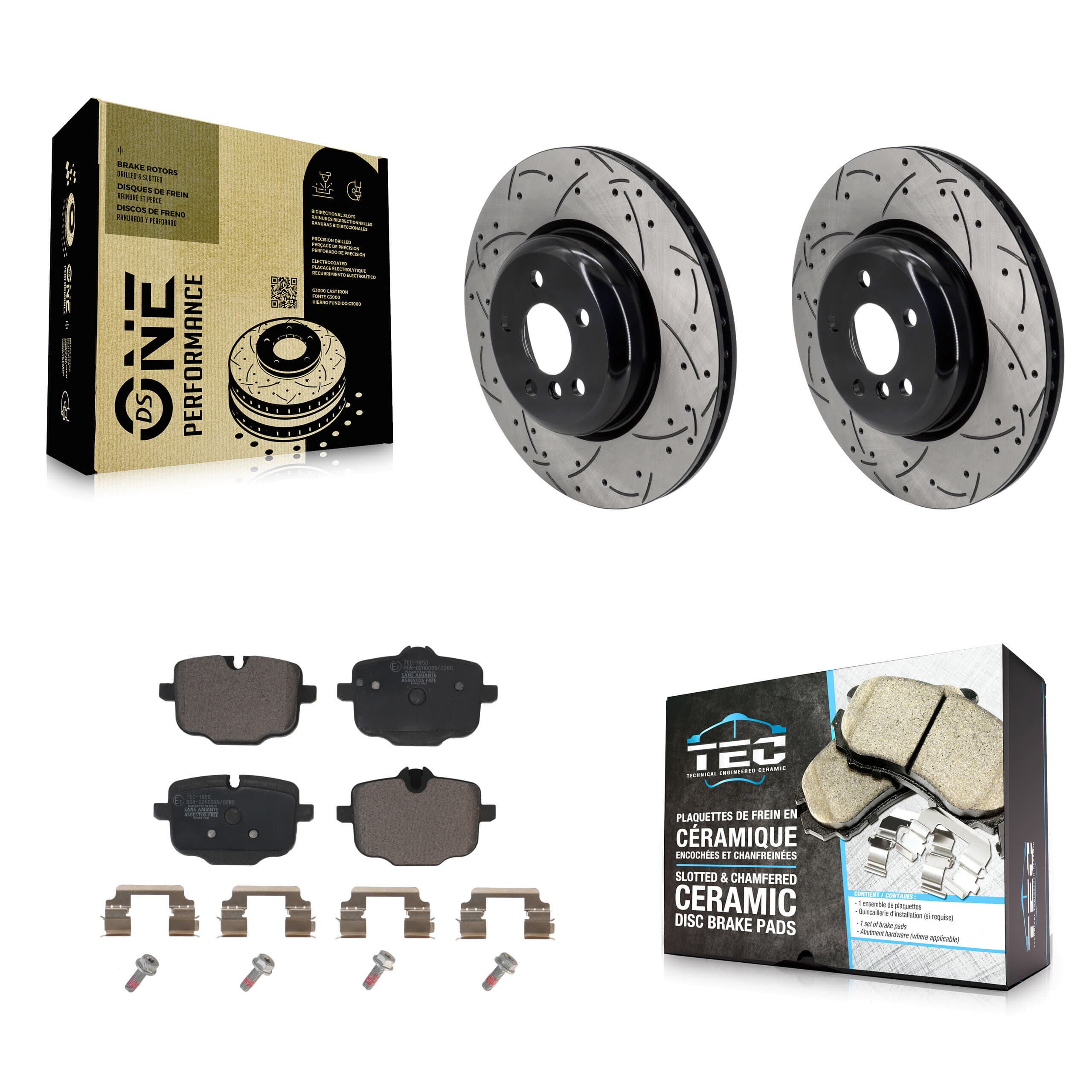 Transit Auto - KDT-101263 - Rear Disc Brake Kits image 1