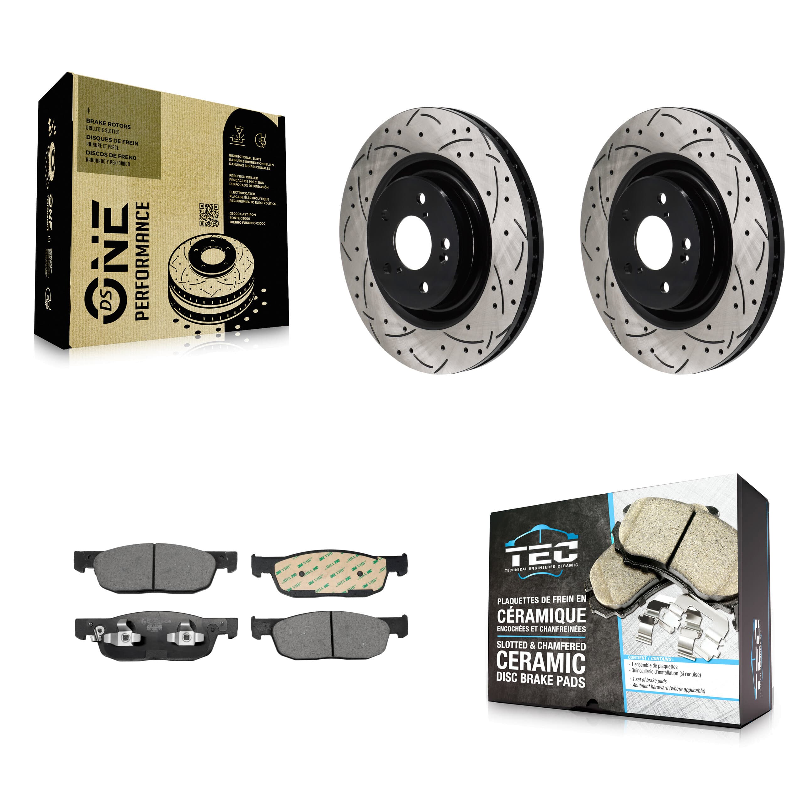 Transit Auto - KDT-101285 - Front Disc Brake Kits image 1