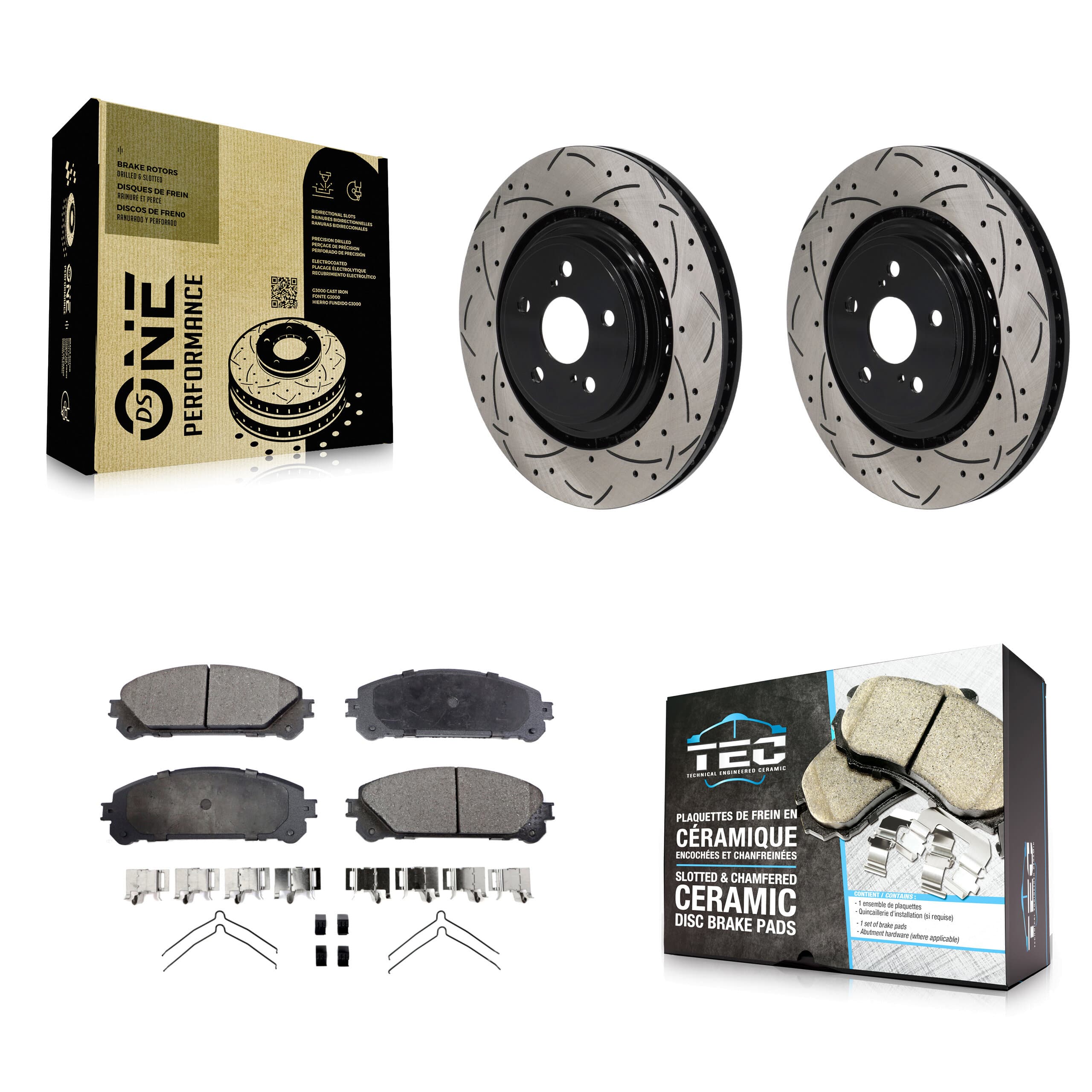 Transit Auto - KDT-101313 - Front Disc Brake Kits image 1