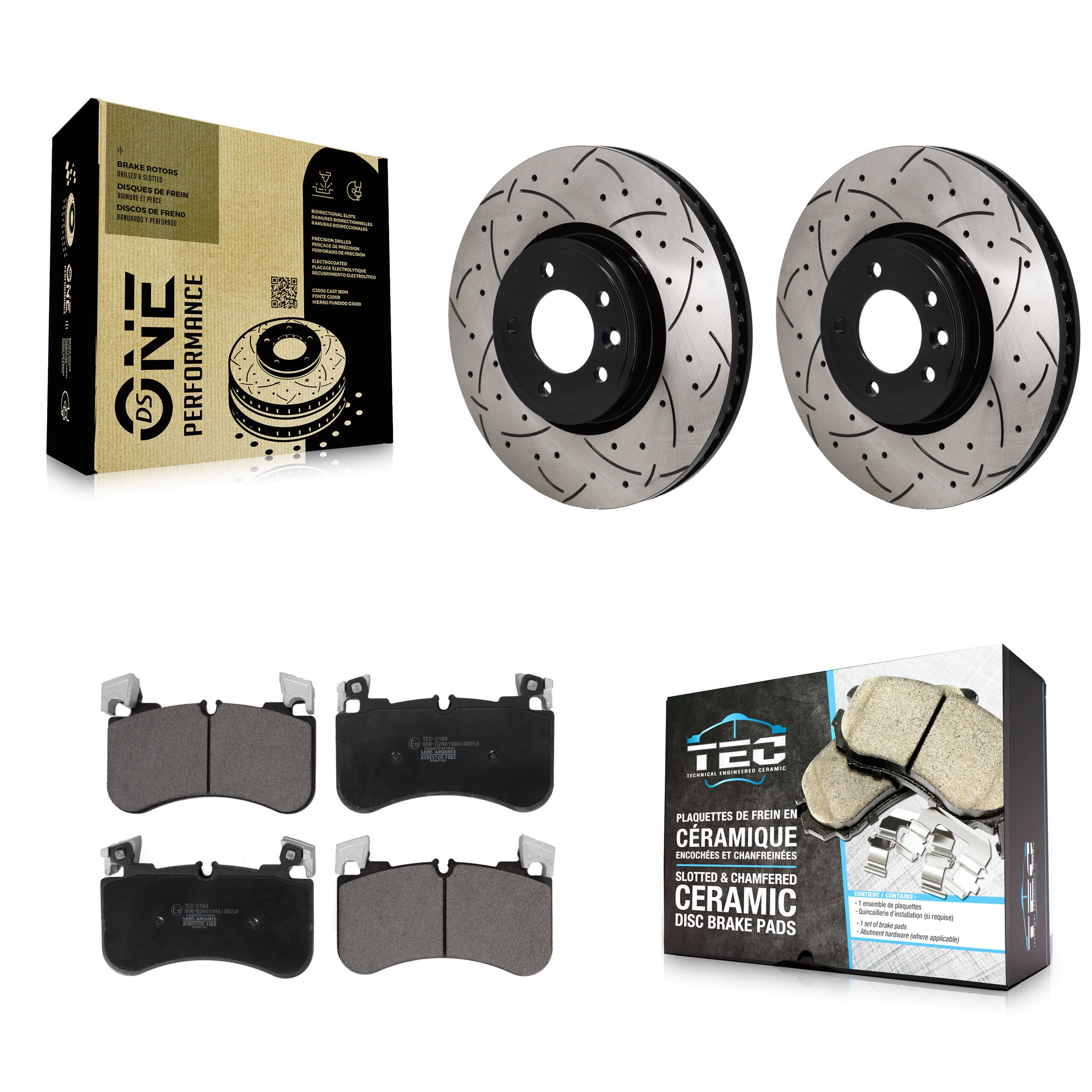 Transit Auto - KDT-101316 - Front Disc Brake Kits image 1