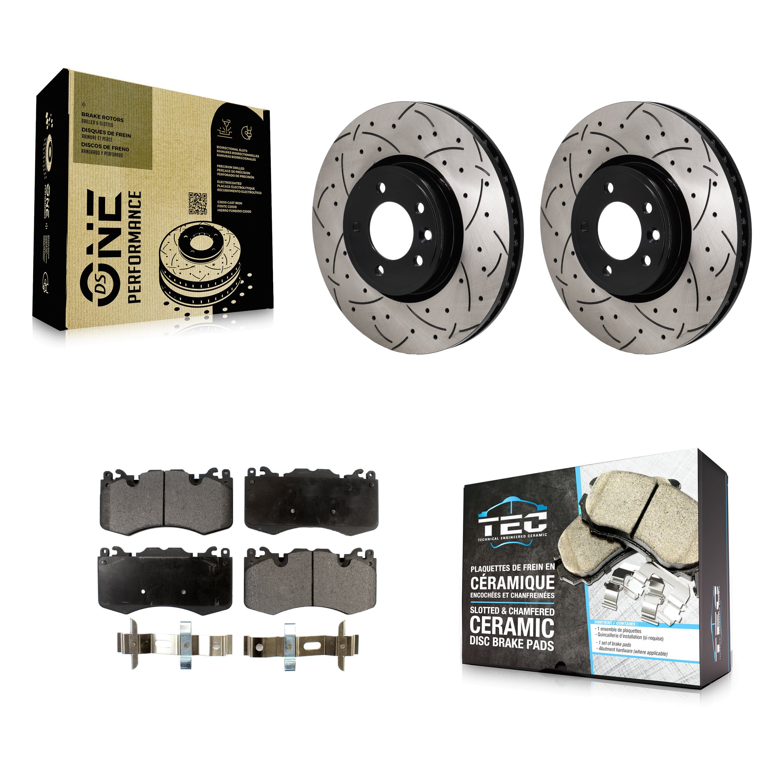Transit Auto - KDT-101317 - Front Disc Brake Kits image 1