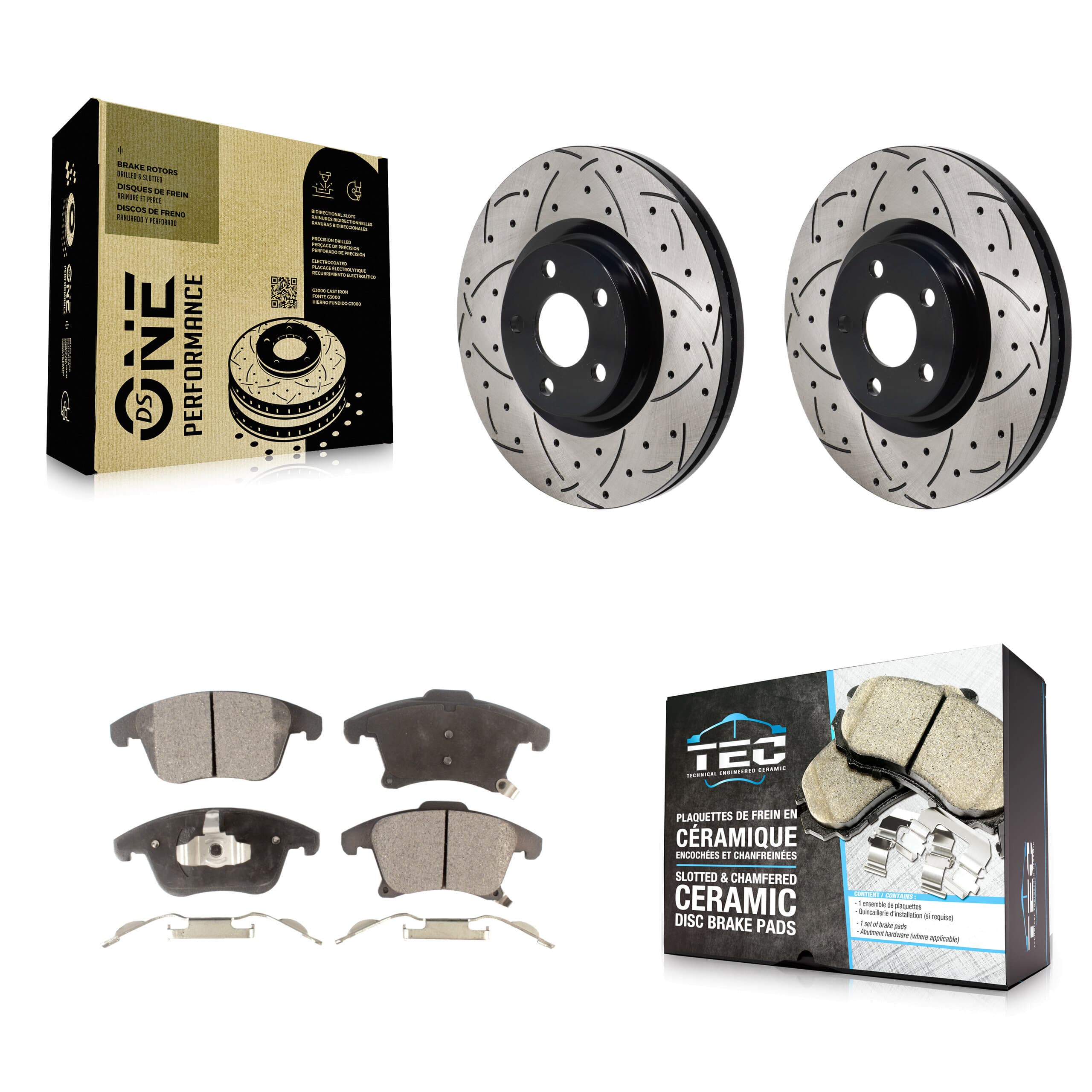 Transit Auto - KDT-101320 - Front Disc Brake Kits image 1