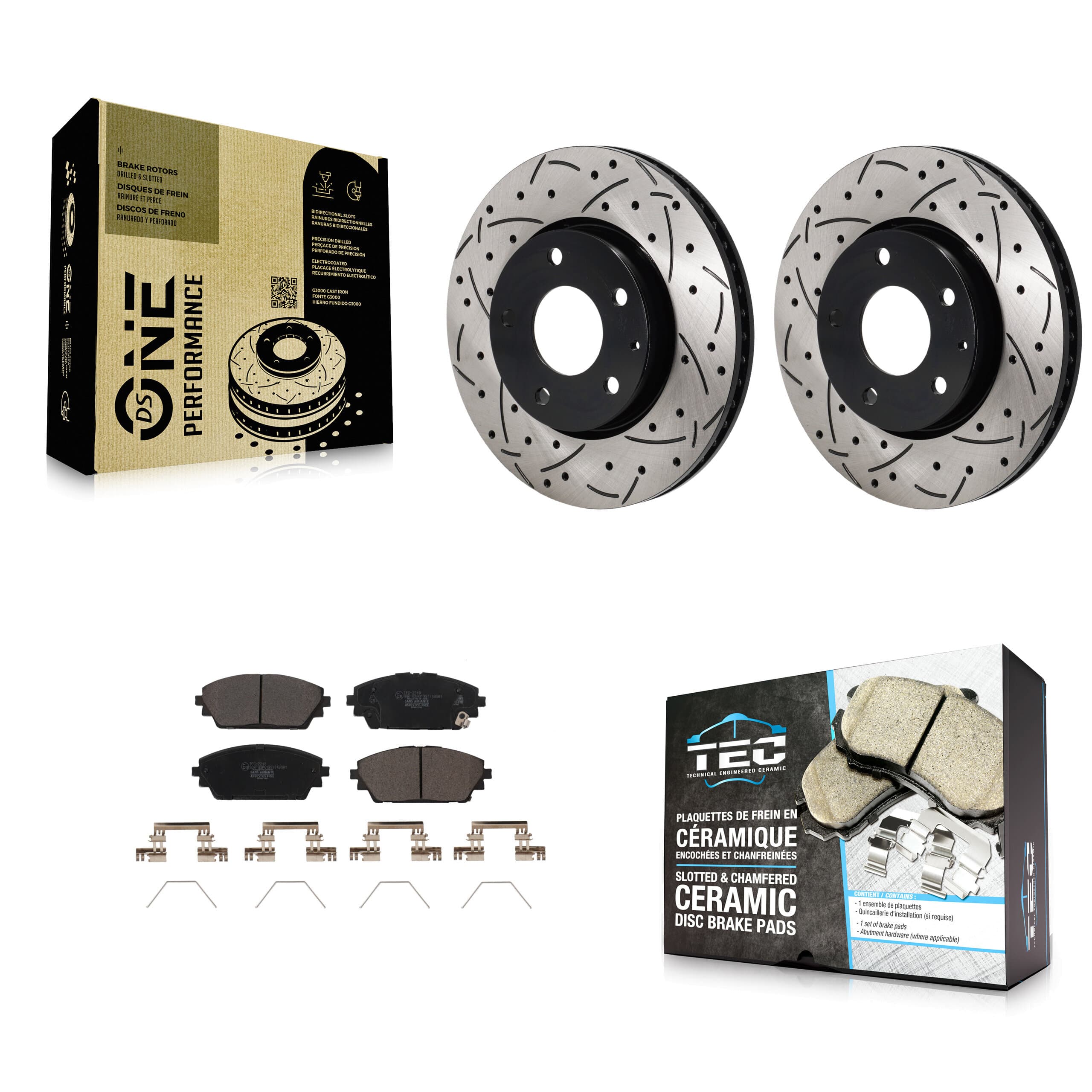 Transit Auto - KDT-101326 - Front Disc Brake Kits image 1