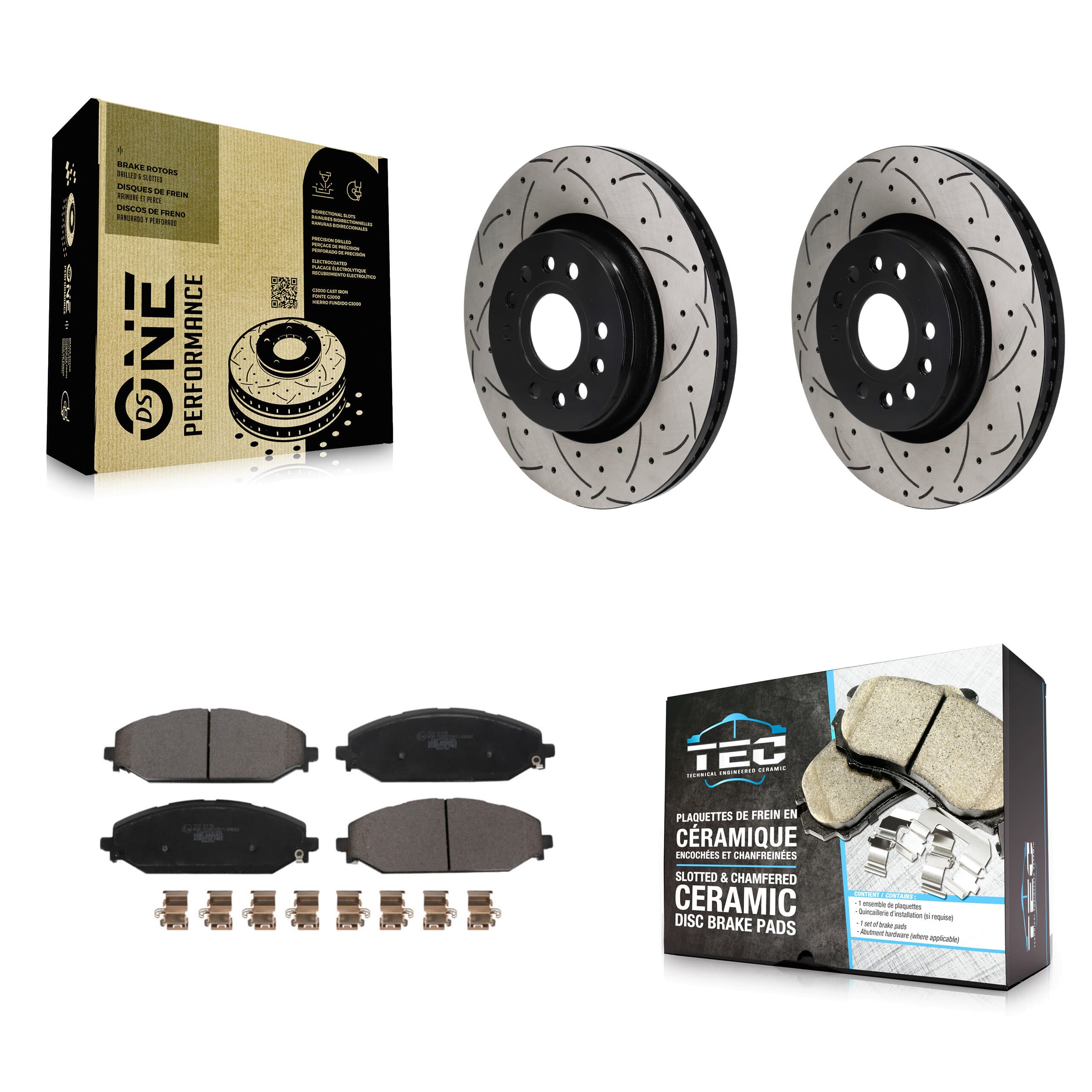 Transit Auto - KDT-101328 - Front Disc Brake Kits image 1
