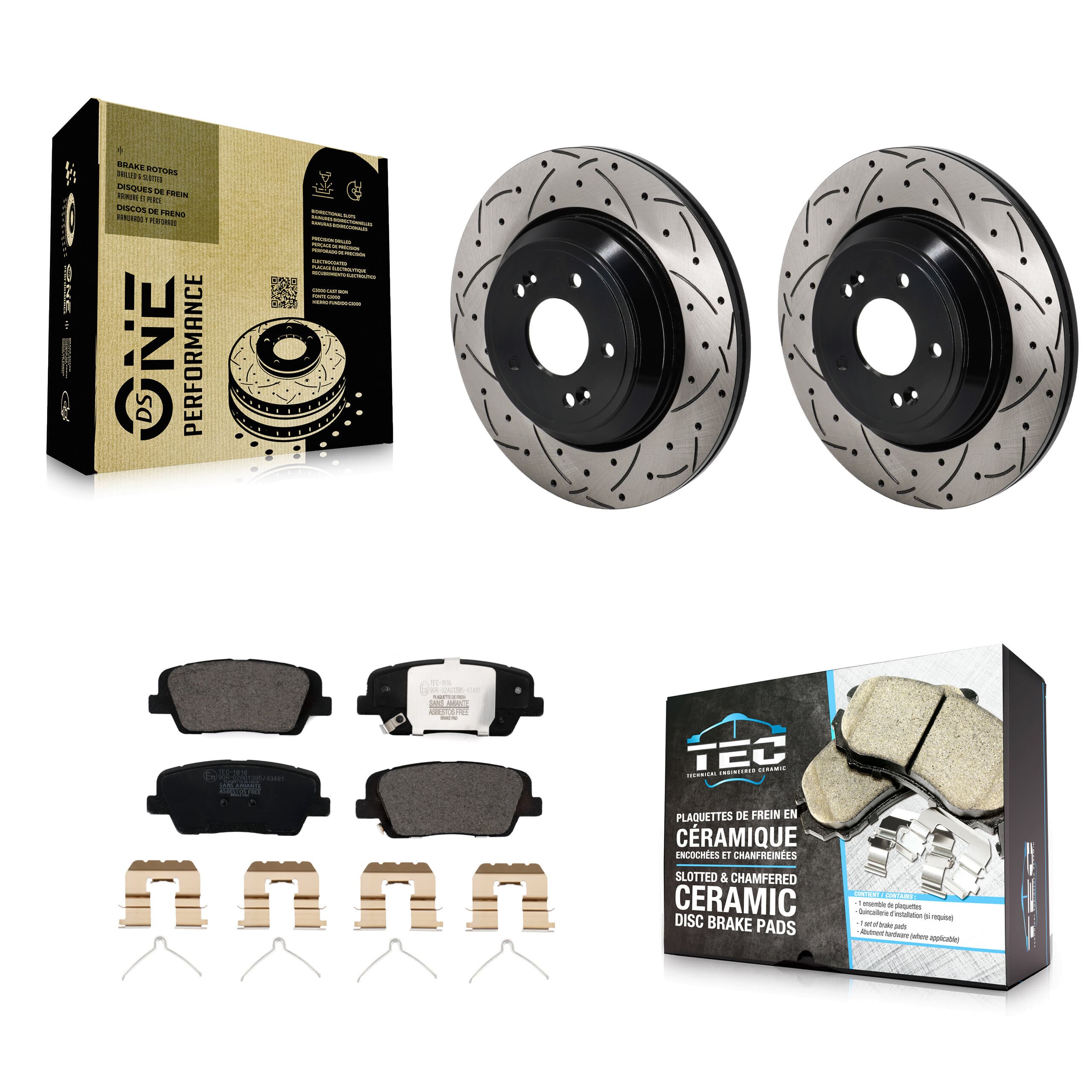Transit Auto - KDT-101404 - Rear Disc Brake Kits image 1