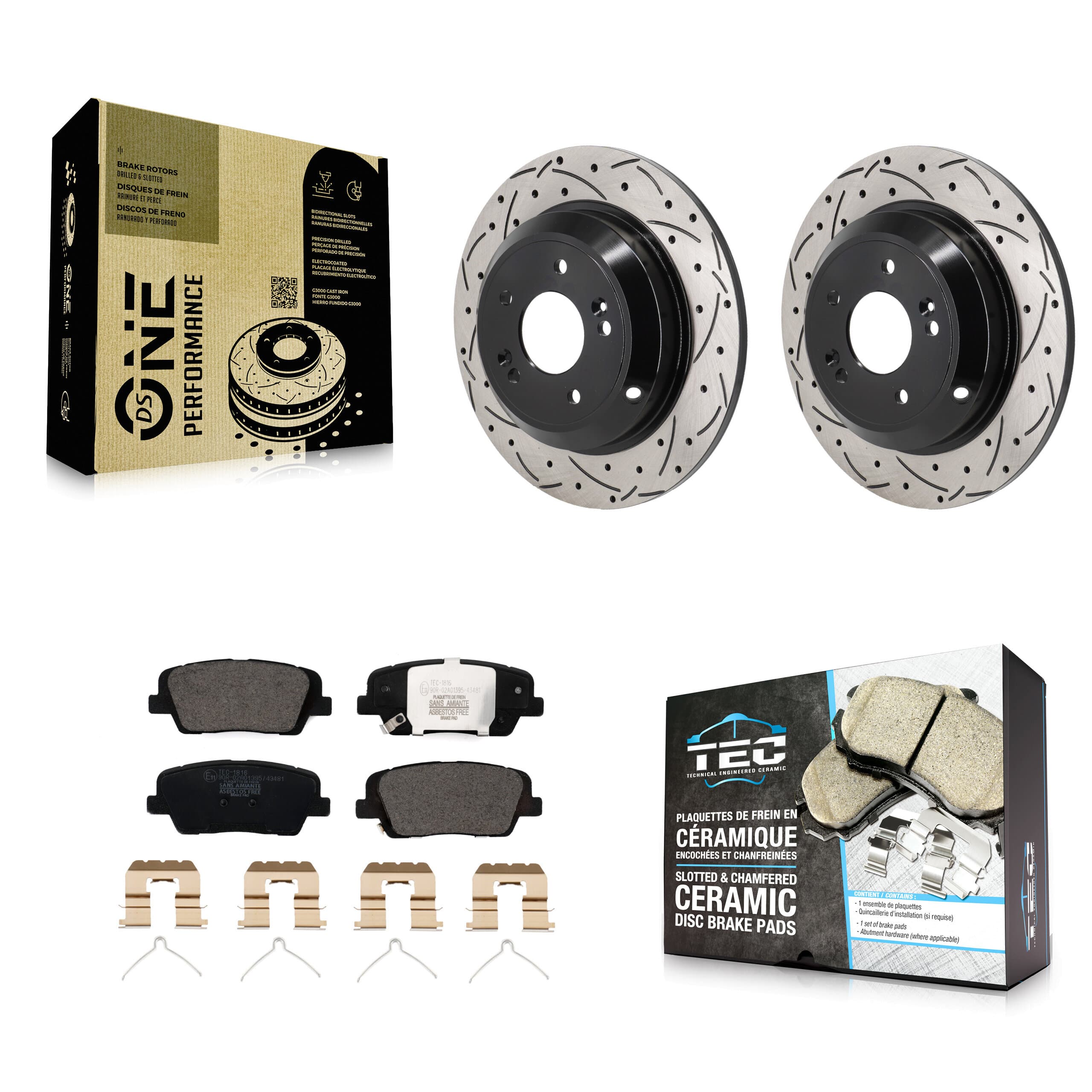 Transit Auto - KDT-101405 - Rear Disc Brake Kits image 1