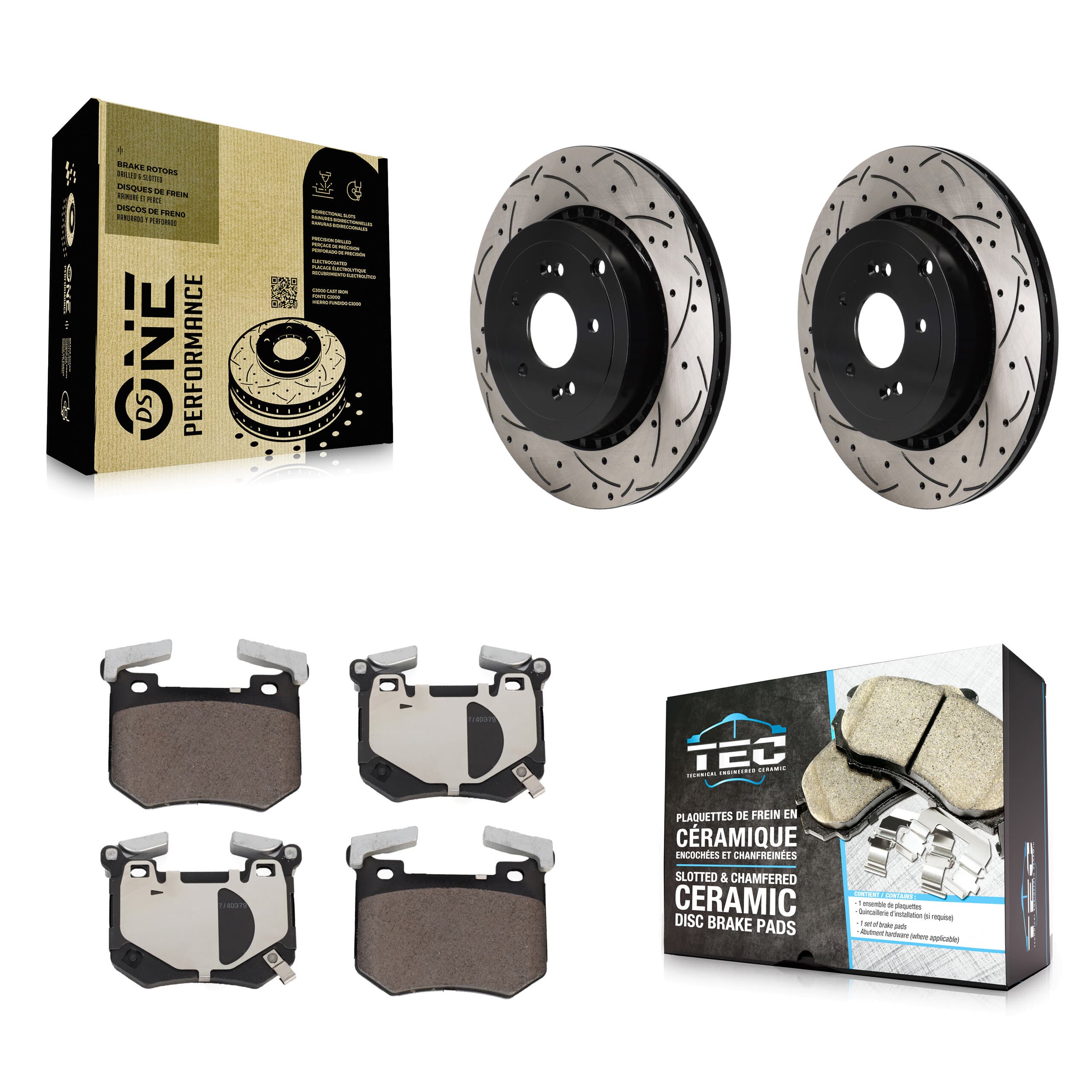 Transit Auto - KDT-101406 - Rear Disc Brake Kits image 1