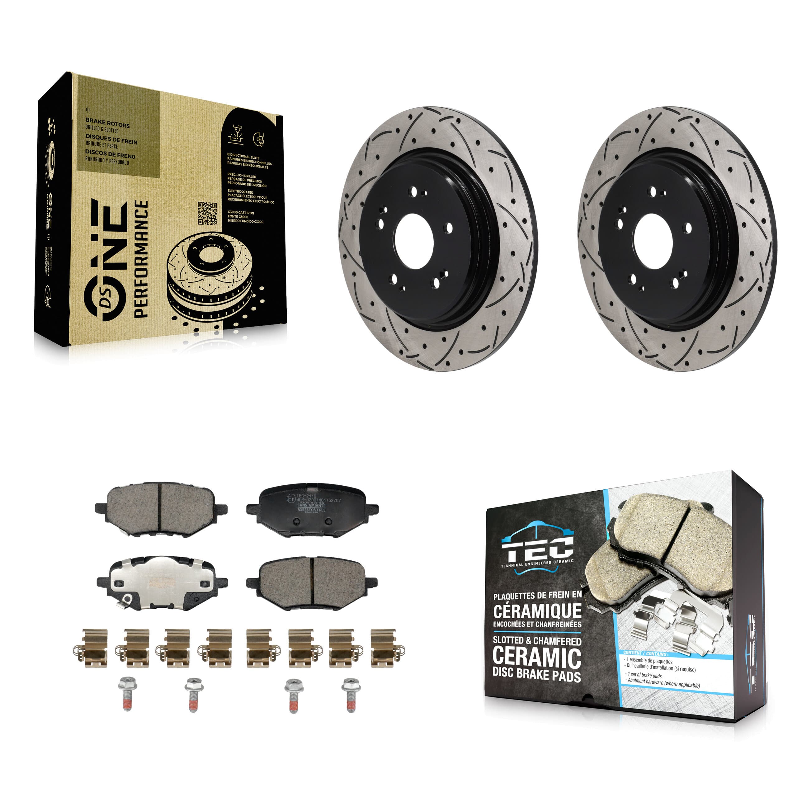 Transit Auto - KDT-101408 - Rear Disc Brake Kits image 1