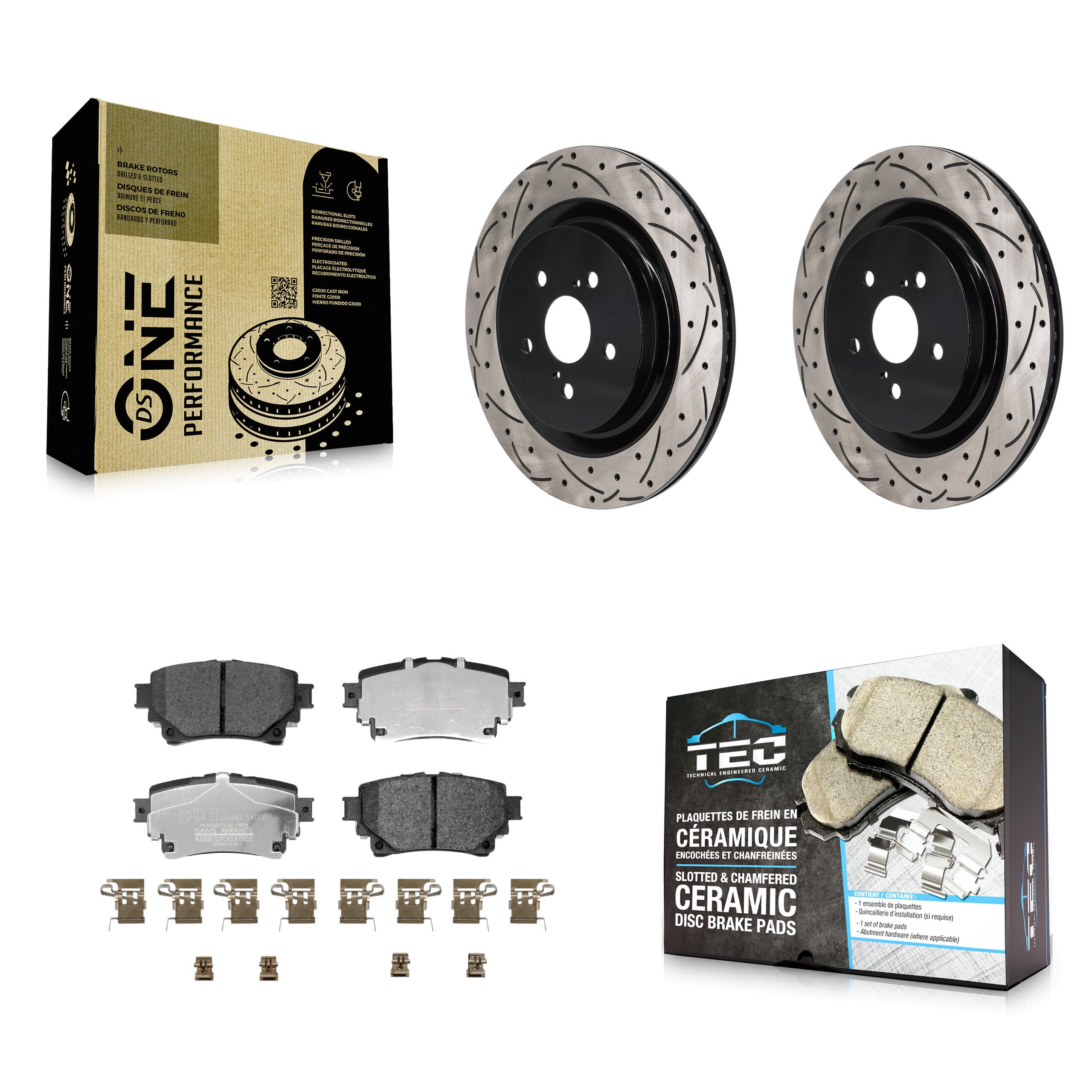 Transit Auto - KDT-101414 - Rear Disc Brake Kits image 1