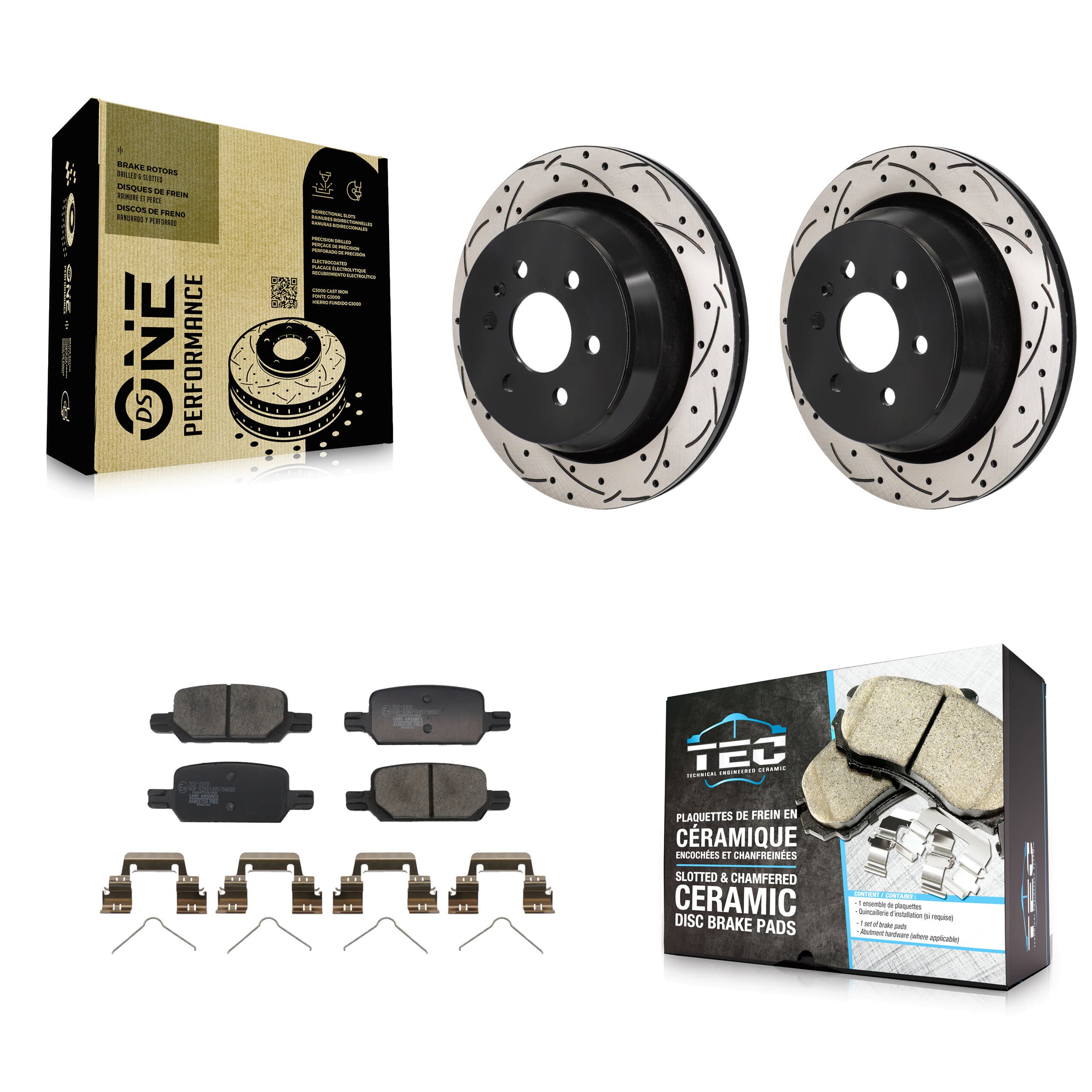 Transit Auto - KDT-101427 - Rear Disc Brake Kits image 1