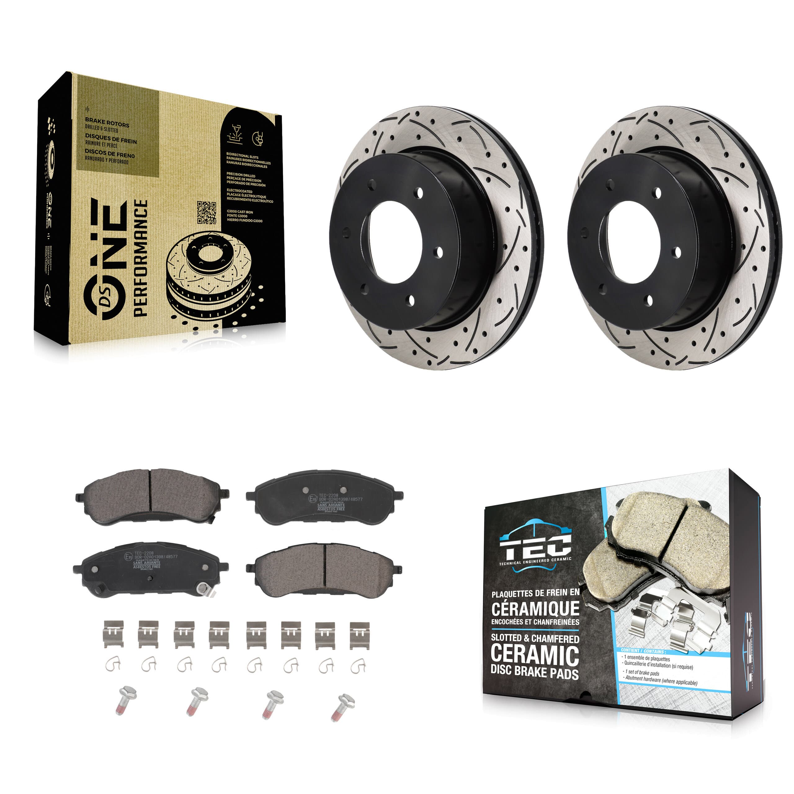 Transit Auto - KDT-101428 - Rear Disc Brake Kits image 1