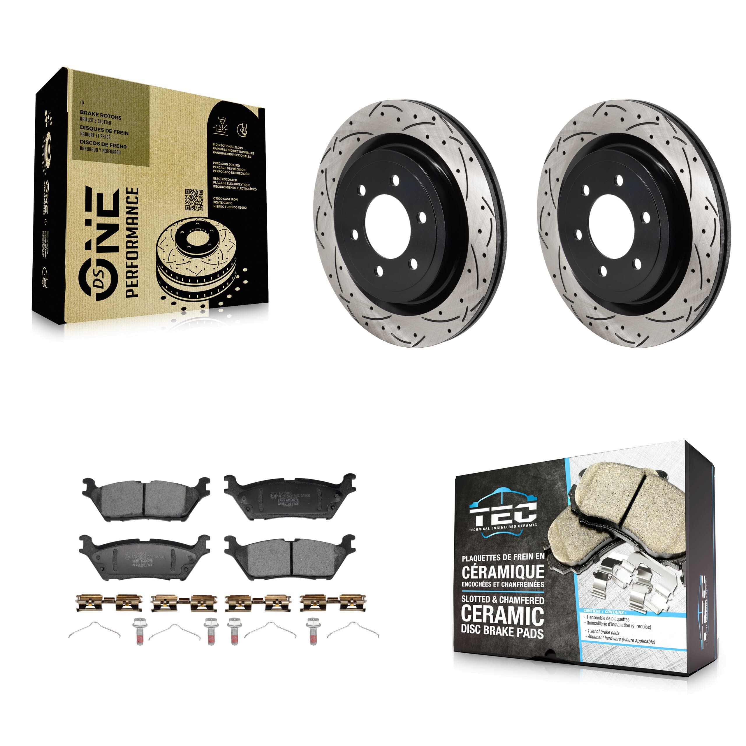 Transit Auto - KDT-101431 - Rear Disc Brake Kits image 1