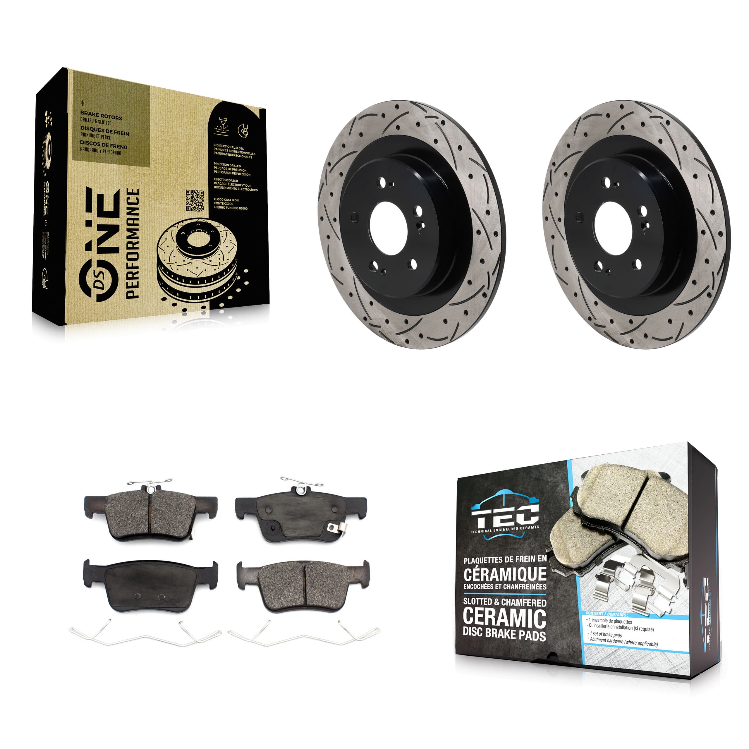 Transit Auto - KDT-101435 - Rear Disc Brake Kits image 1
