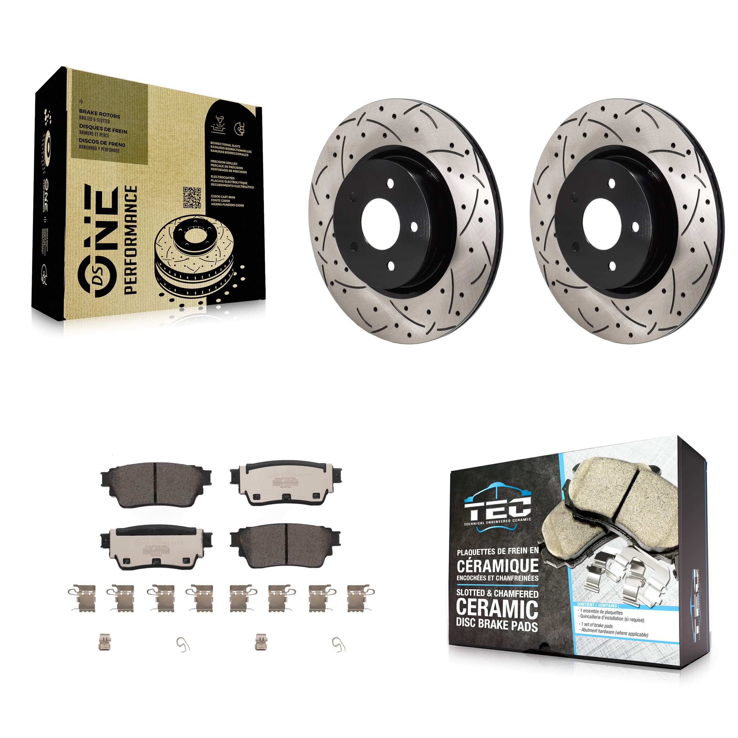 Transit Auto - KDT-101438 - Rear Disc Brake Kits image 1