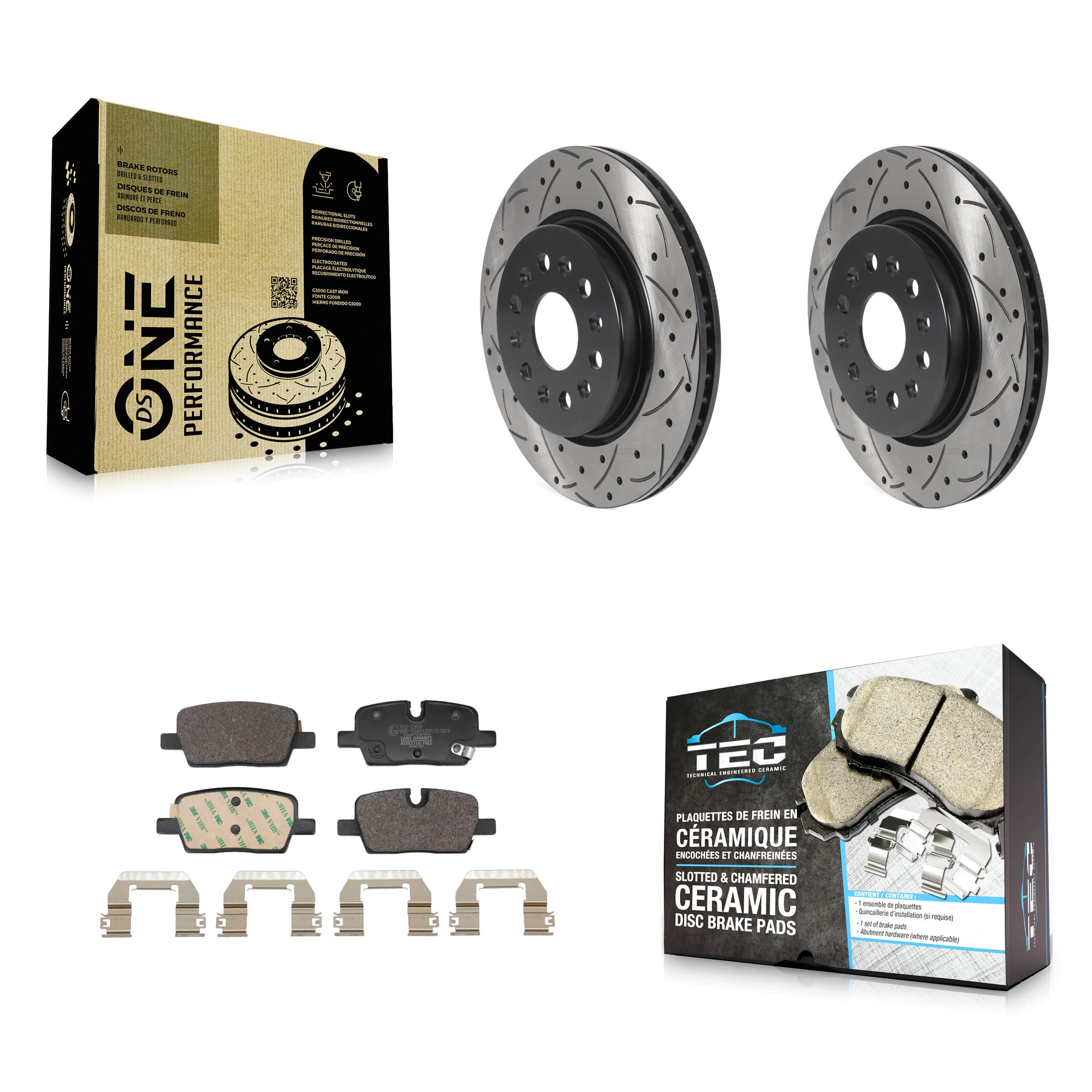 Transit Auto - KDT-101440 - Rear Disc Brake Kits image 1