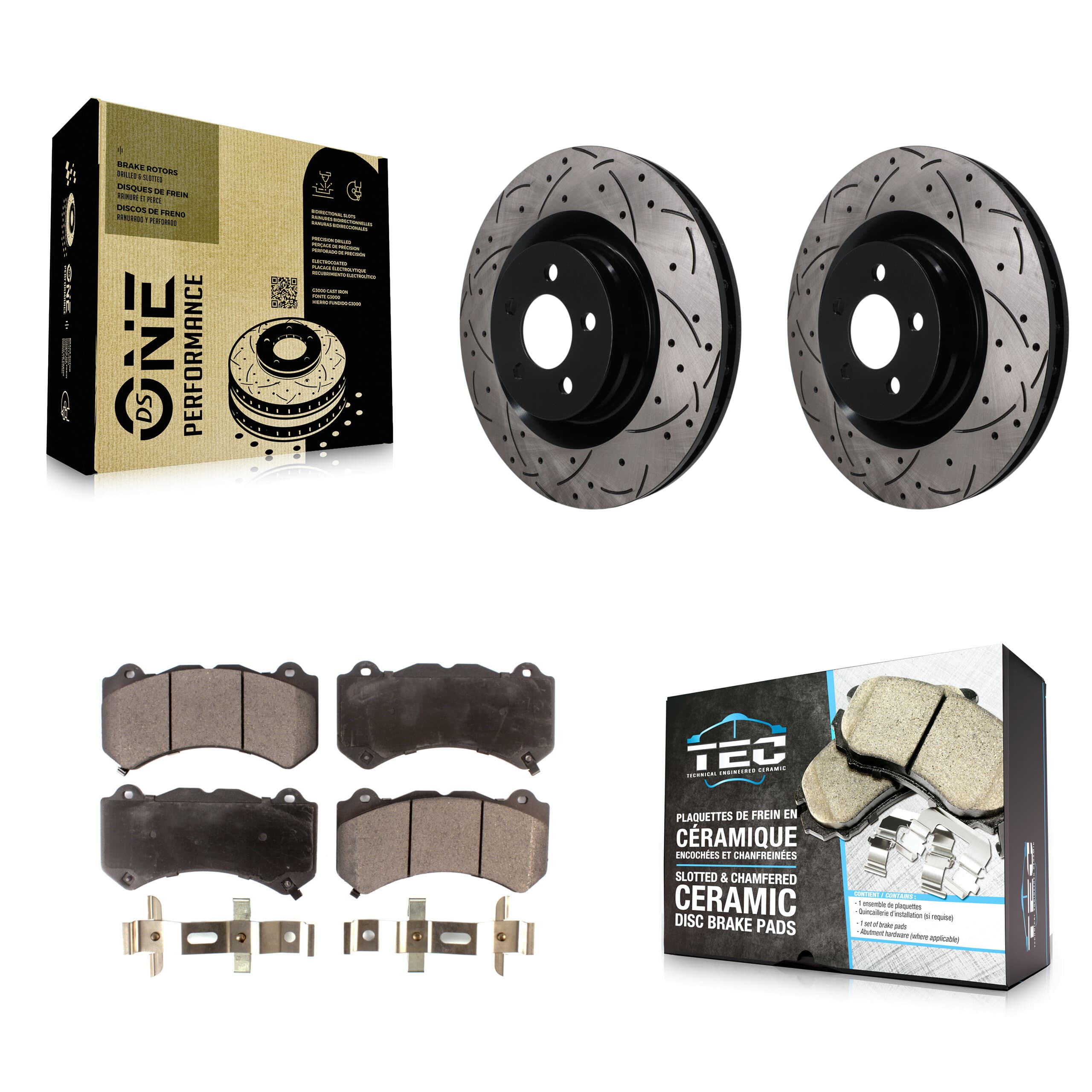 Transit Auto - KDT-101946 - Front Disc Brake Kits image 1