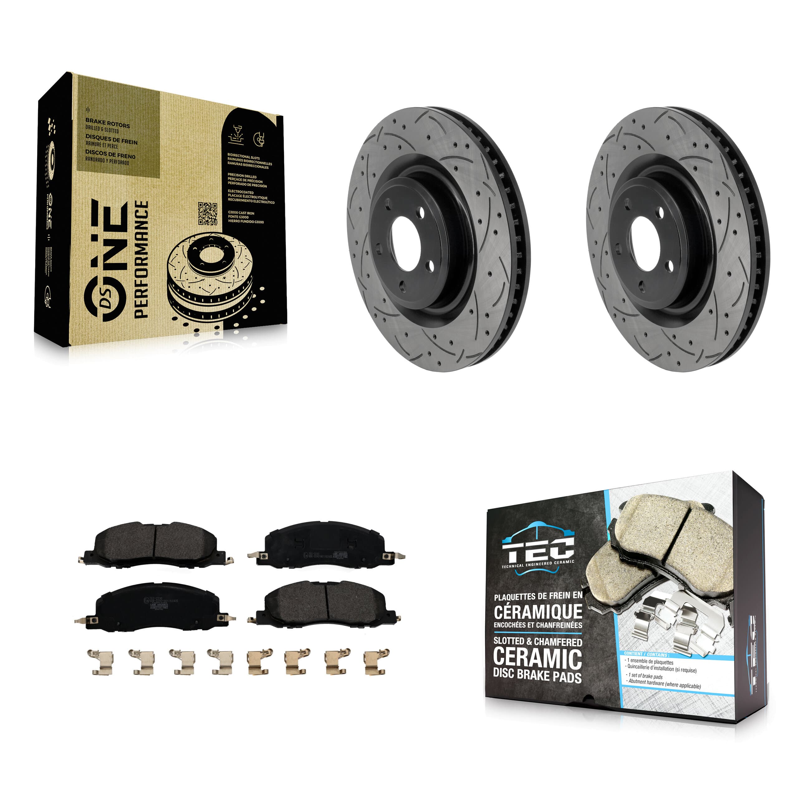 Transit Auto - KDT-101954 - Front Disc Brake Kits image 1