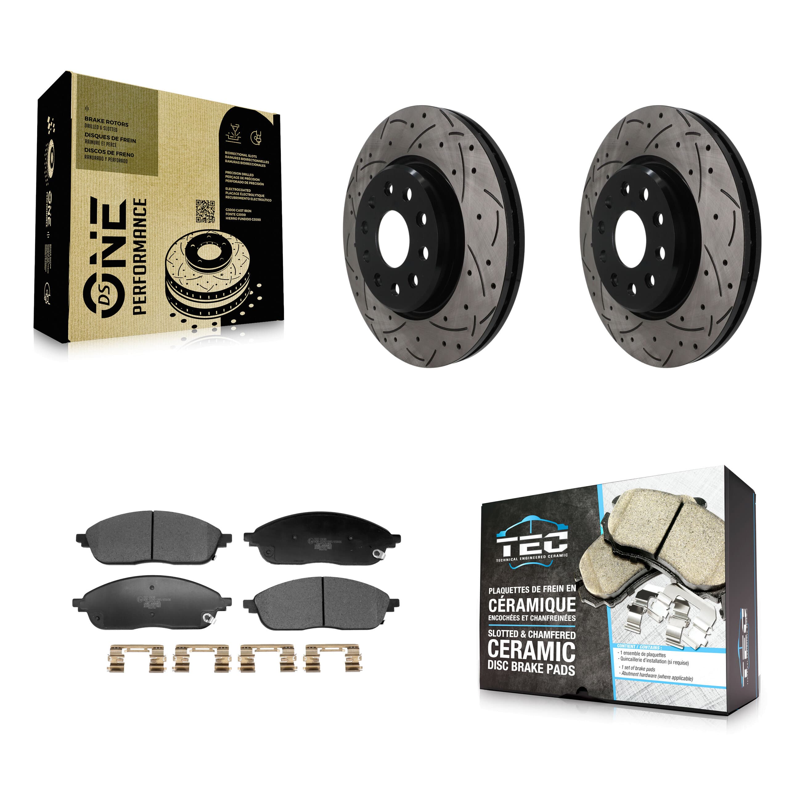 Transit Auto - KDT-101957 - Front Disc Brake Kits image 1