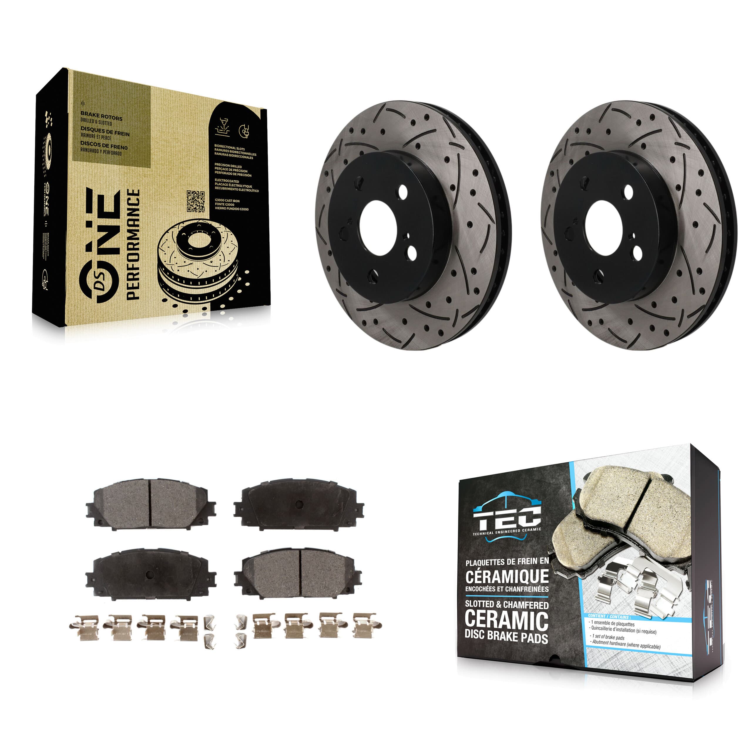 Transit Auto - KDT-101970 - Front Disc Brake Kits image 1