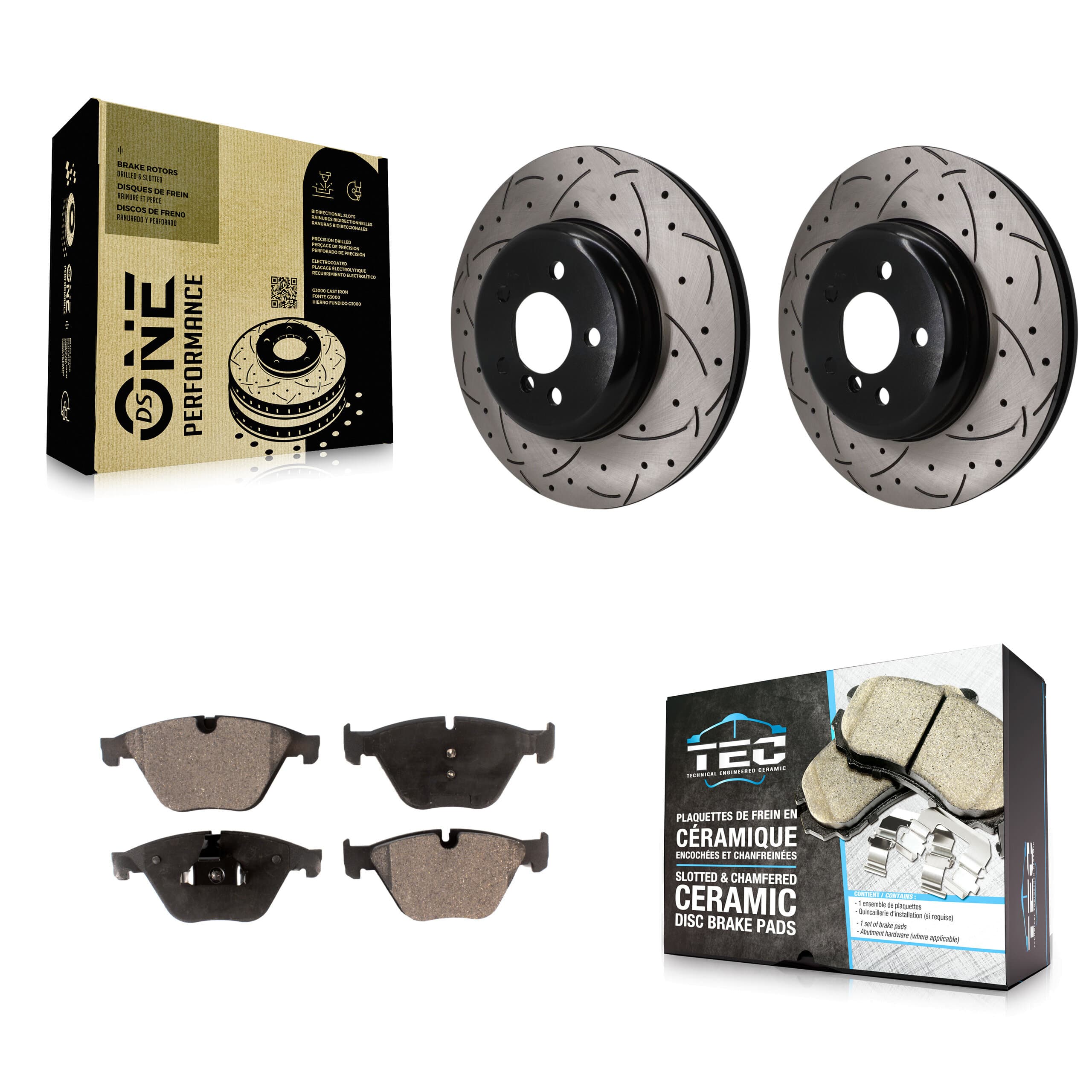 Transit Auto - KDT-101994 - Front Disc Brake Kits image 1
