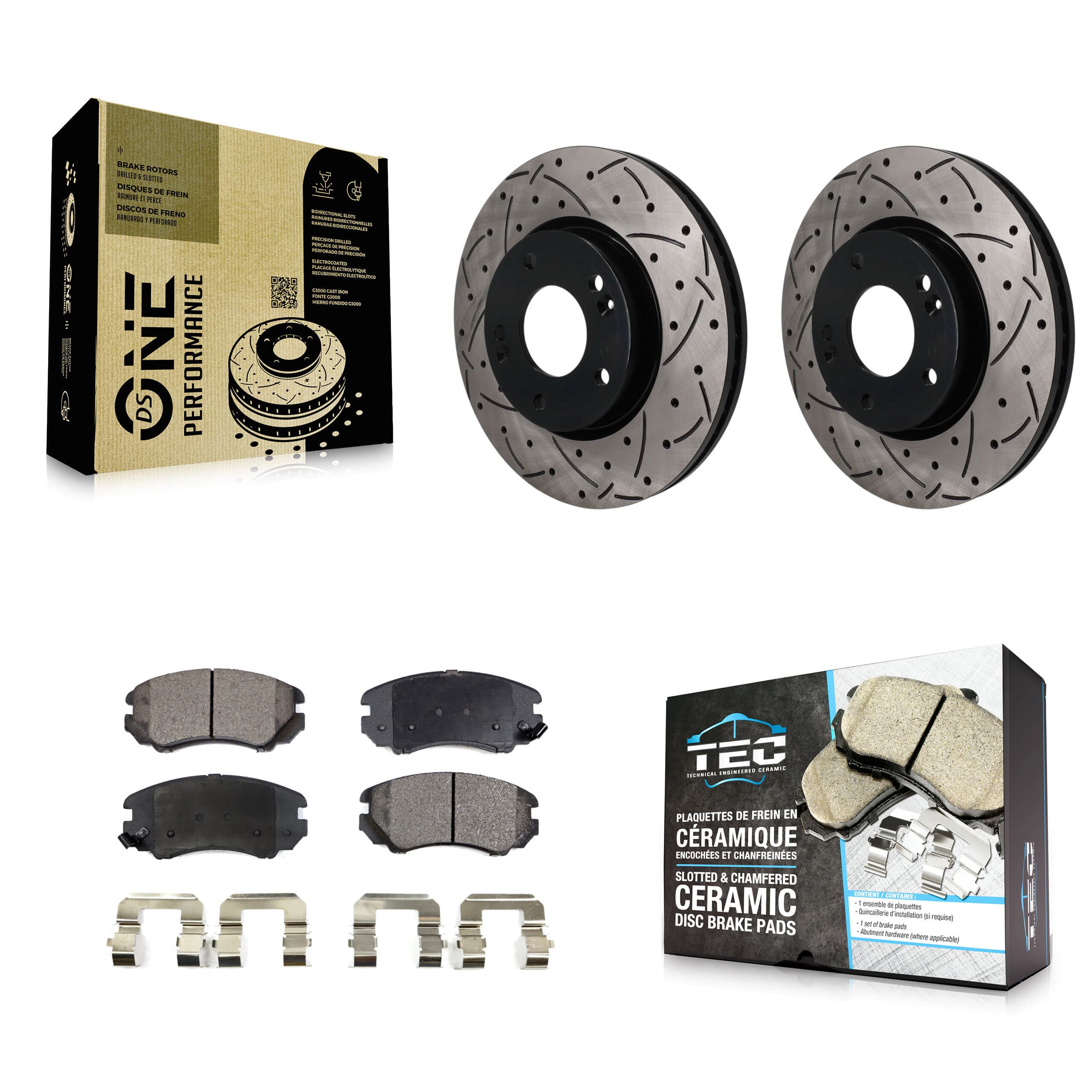 Transit Auto - KDT-102004 - Front Disc Brake Kits image 1